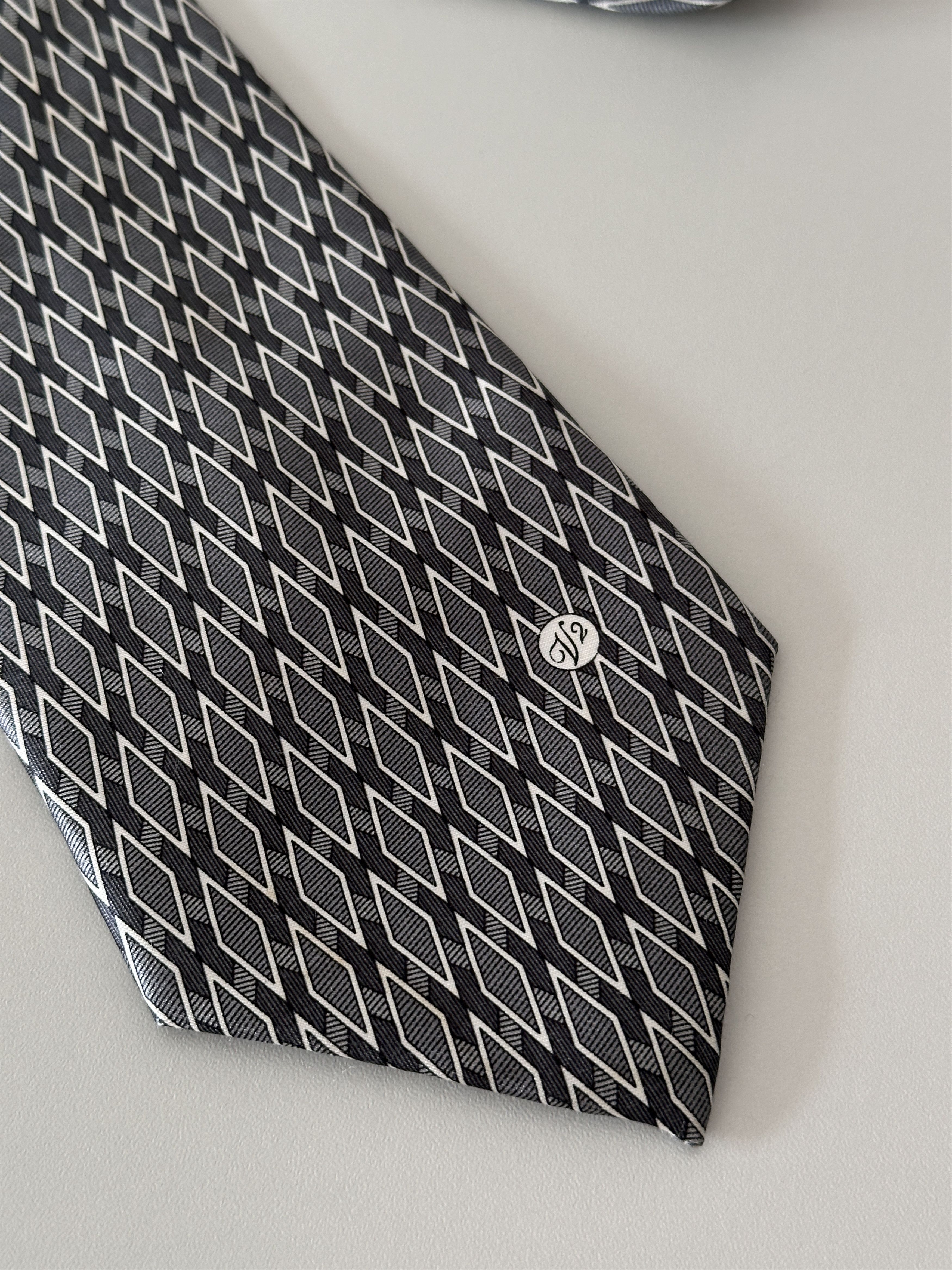 Versace × Versace Jeans Couture Versace Classic V2 Silk Tie Size ONE SIZE - 11 Thumbnail