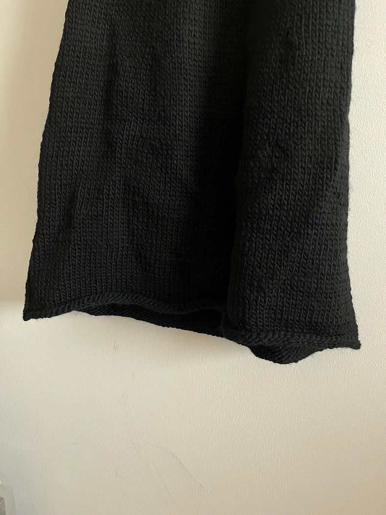 Comme des Garcons Comme Des Garcons Thick needle black half skirt skirt Size 24" / US 00 / IT 34 - 5 Thumbnail