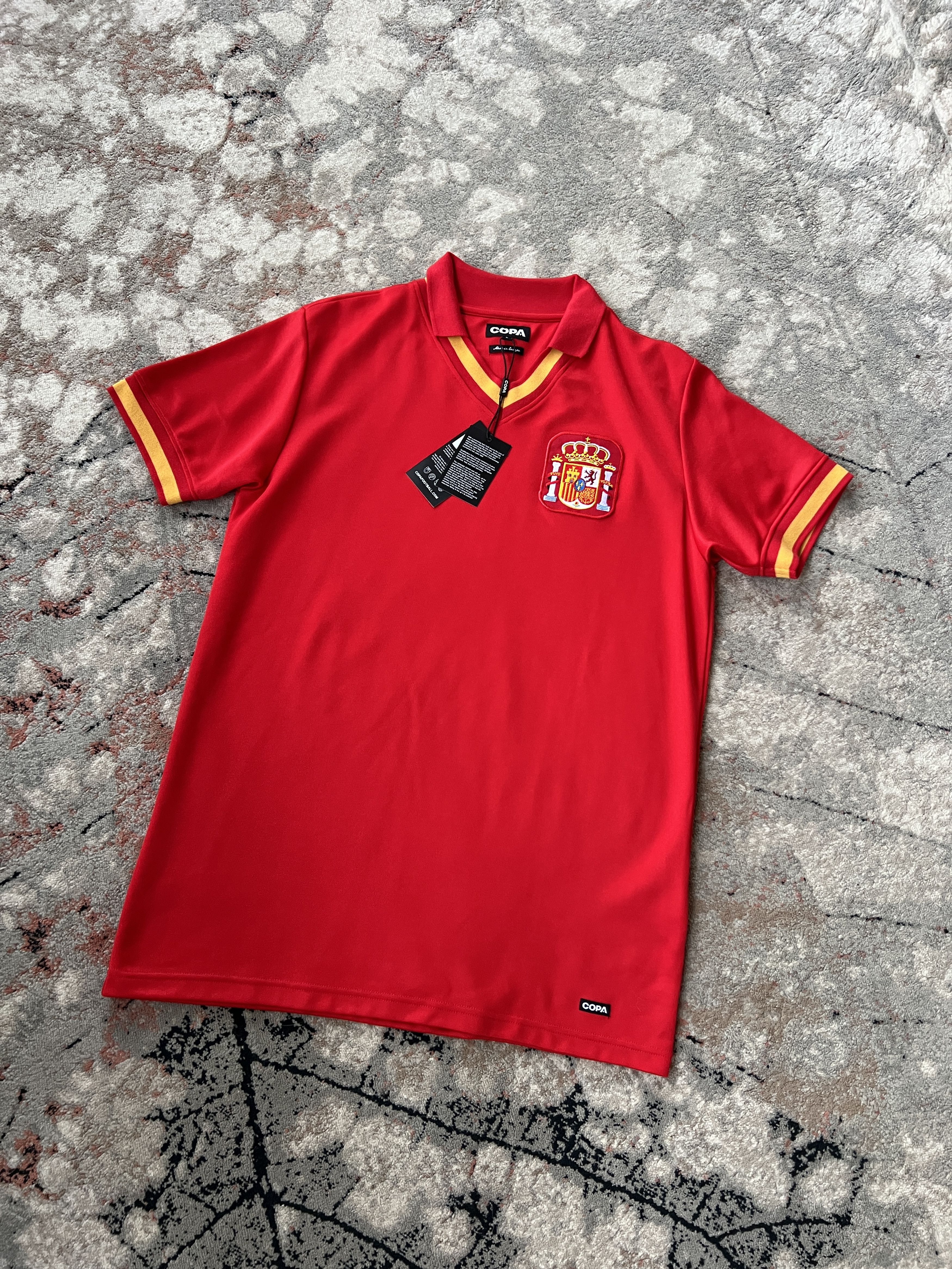 Other COPA SPAIN 1988 RETRO FOOTBALL SHIRT Size US L / EU 52-54 / 3 - 1 Thumbnail