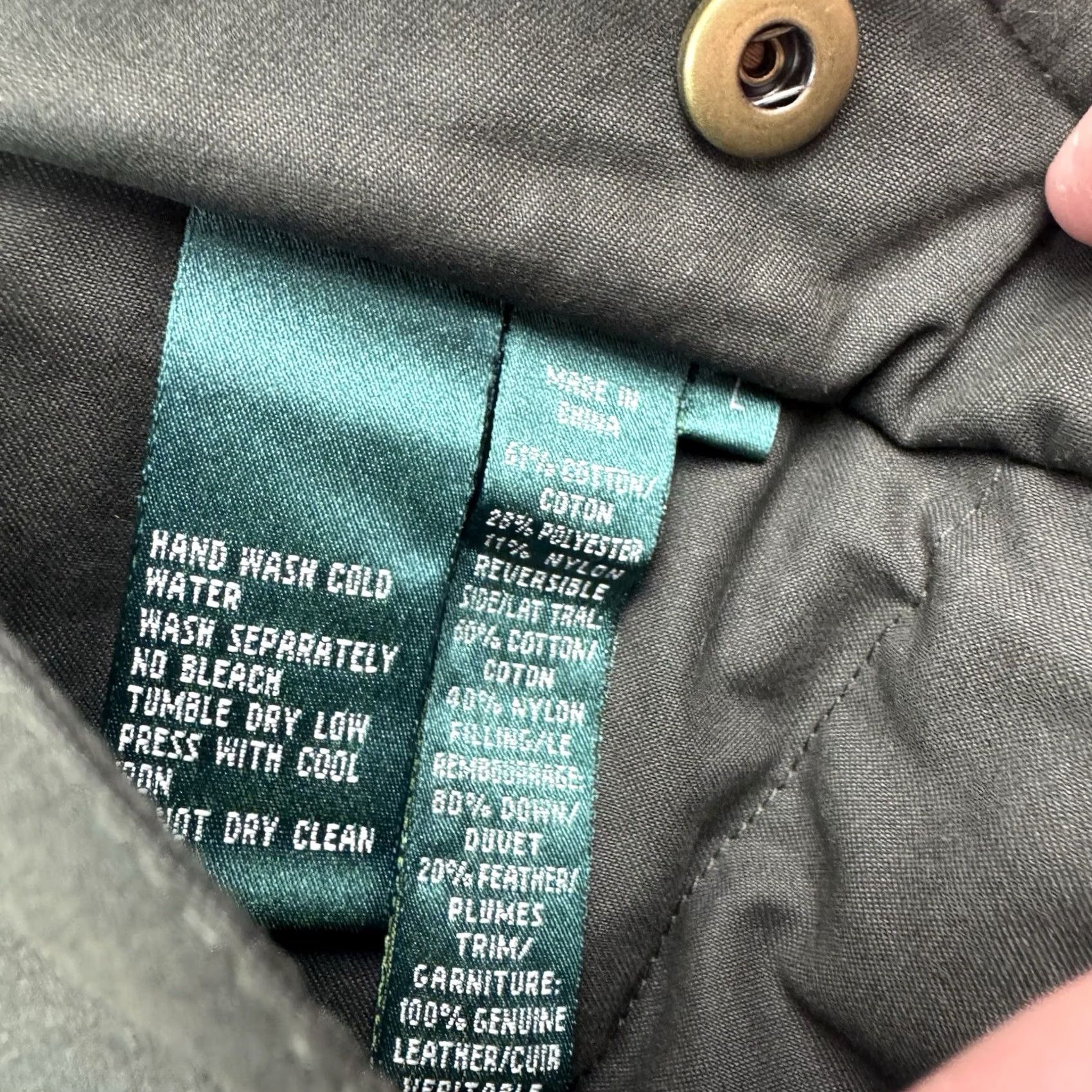 Ralph Lauren VINTAGE Lauren Ralph Lauren Puffer Vest Womens Large Reversible Down Filled Green 90s Y2K Preppy Mens Womens Boys Girls Size L / US 10 / IT 46 - 3 Thumbnail