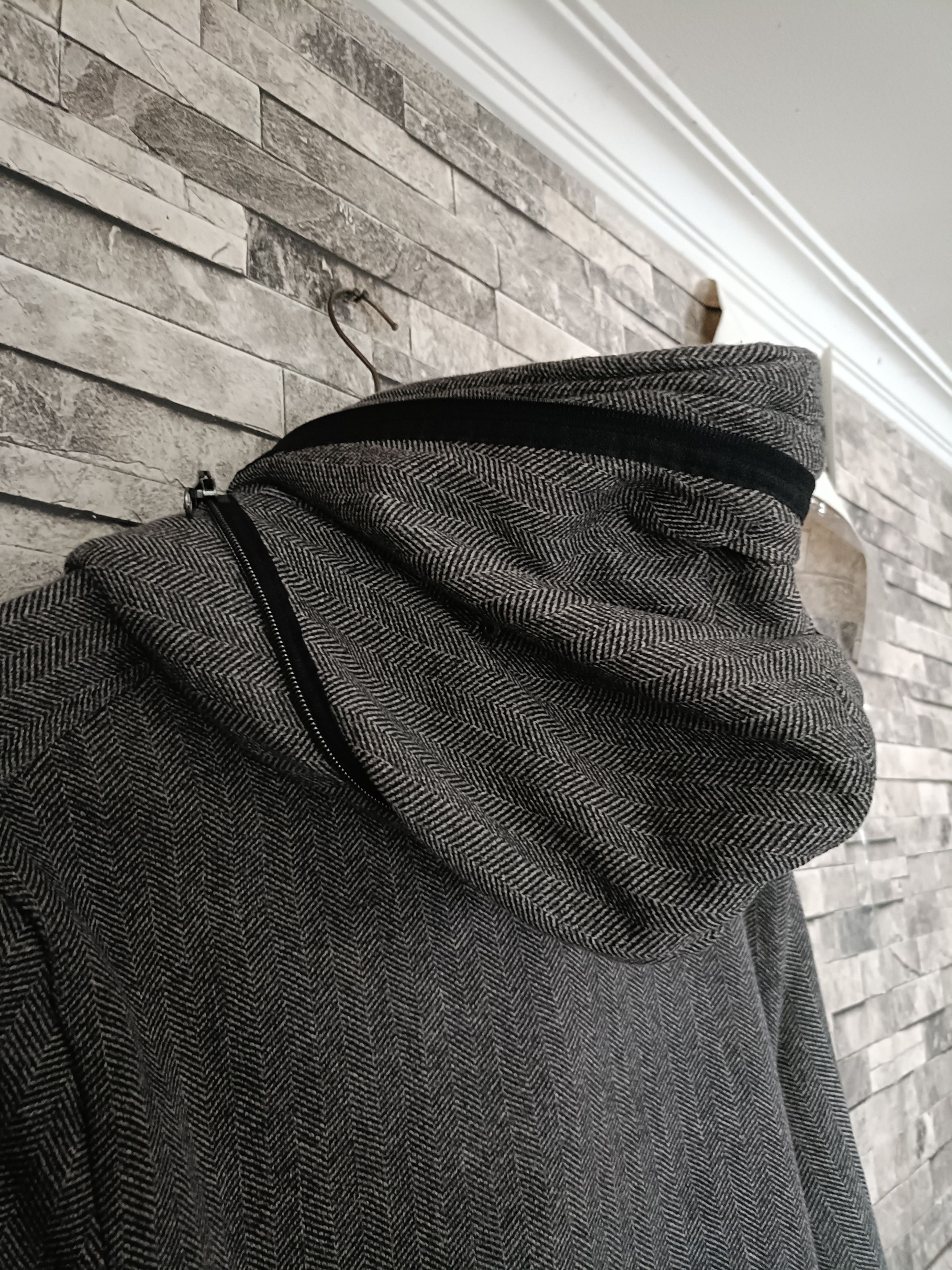 Japanese Brand Assymetrical zipper with adjustable hoodie visual kei Size US L / EU 52-54 / 3 - 5 Thumbnail
