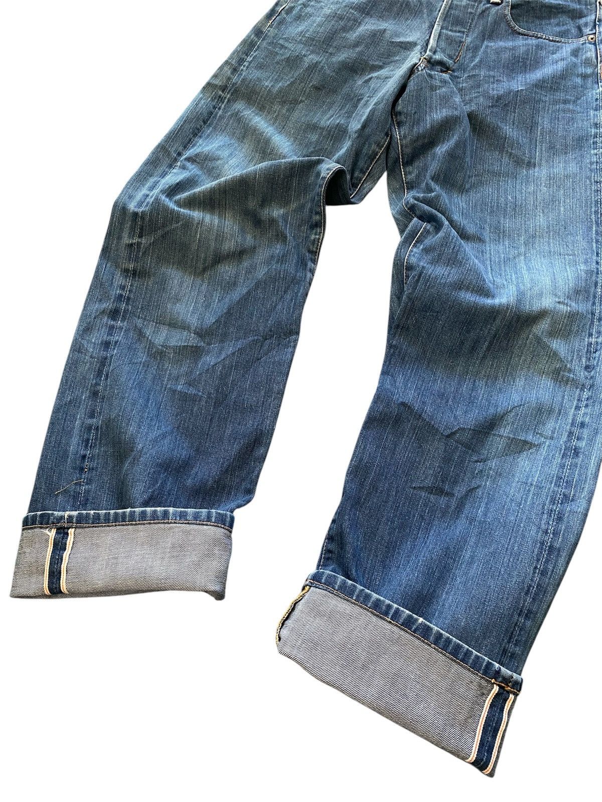 Japanese Brand Japan Made Elephant Fighting Selvedge Light Denim Jeans Size US 30 / EU 46 - 4 Thumbnail