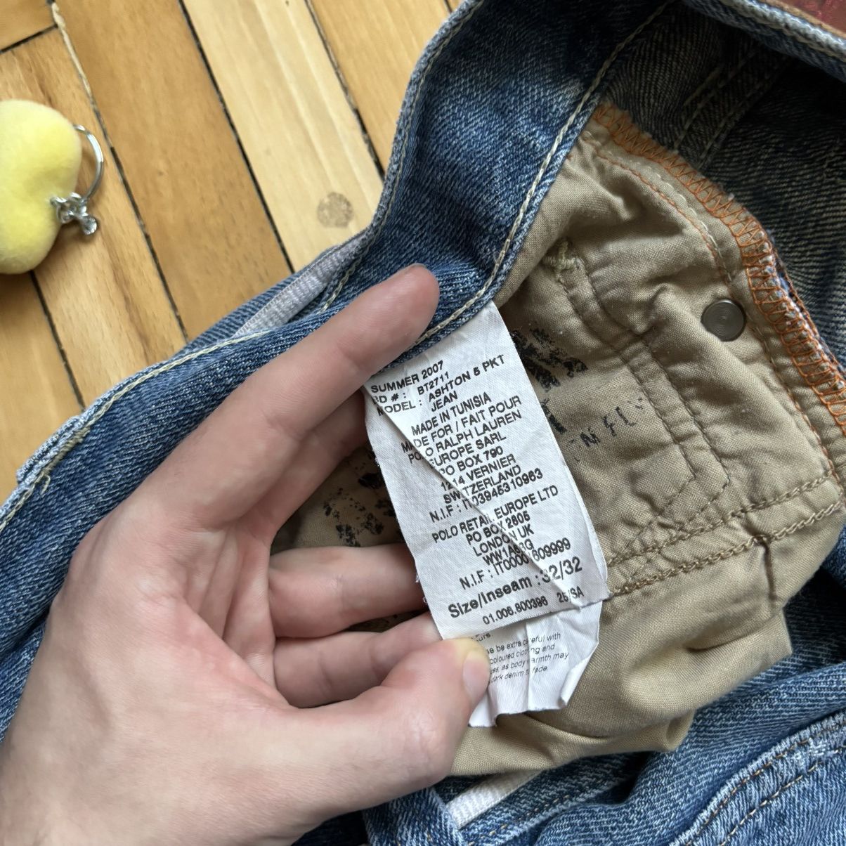 Ralph Lauren Last Drop‼️Vintage Polo Ralph Lauren Distressed Loose Jeans Size US 32 / EU 48 - 9 Thumbnail