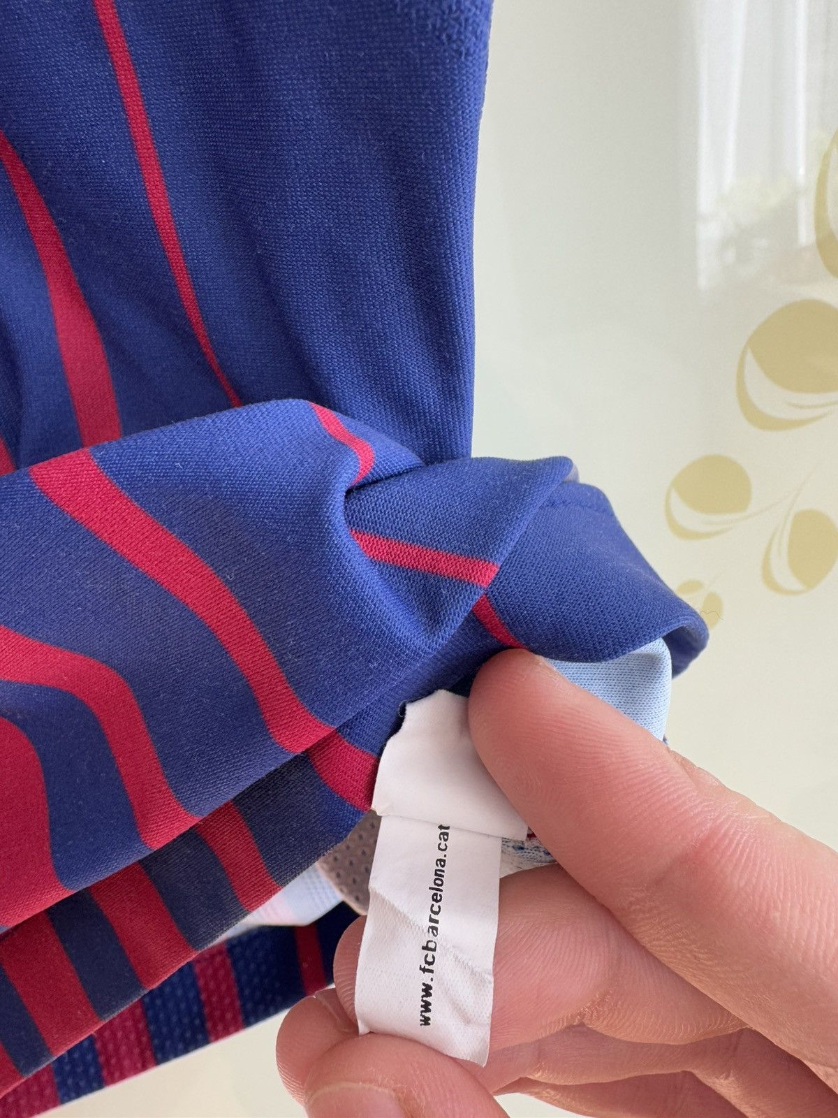 Barcelona 2017-2018 Player Issue Home Soccer Jersey Kit