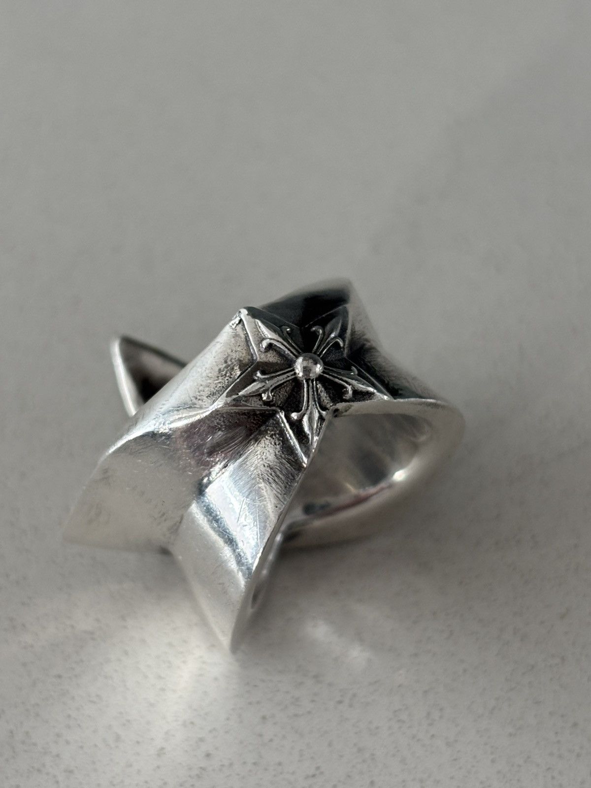 Chrome Hearts Chrome Hearts Large Star Ring Size ONE SIZE - 9 Thumbnail