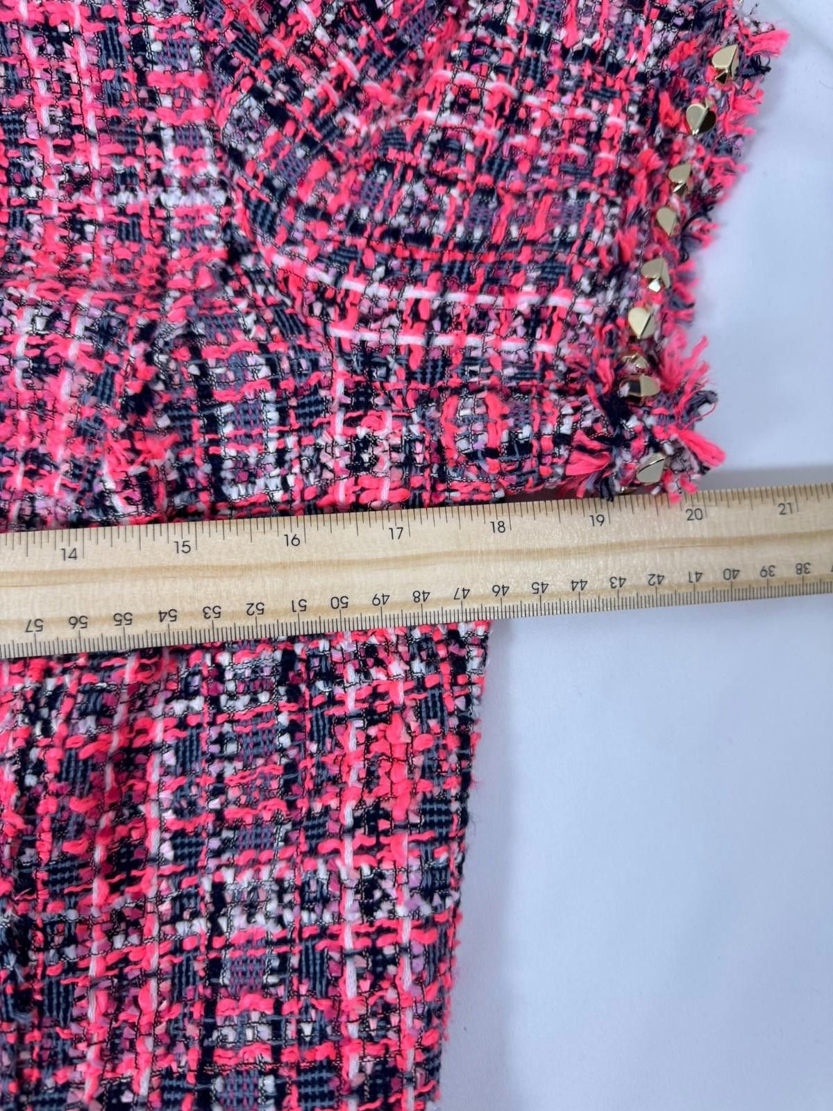 Kate Spade NWT KATE SPADE TWEED SHEATH DRESS PINK PLAID PEONY SIZE 8 Size M / US 6-8 / IT 42-44 - 7 Thumbnail