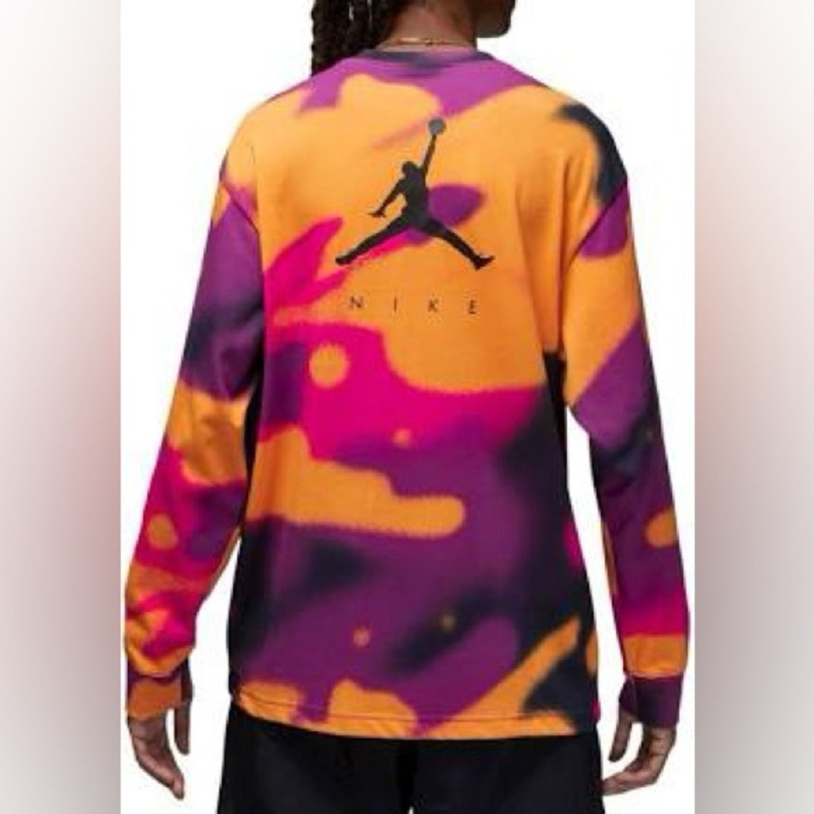 Jordan Brand Nike Jordan Flight MVP 85 Orange Purple Pink Tee- Shirt Size US L / EU 52-54 / 3 - 2 Thumbnail