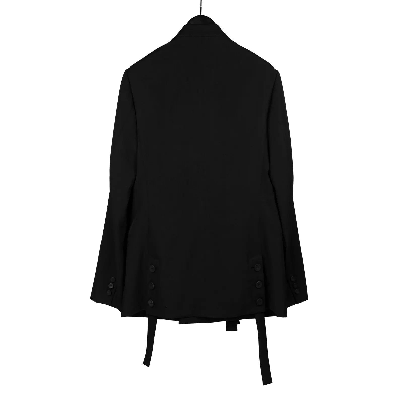 Yohji Yamamoto Yohji Yamamoto Pour Homme - 5 BELTS DOUBLE BREASTED JACKET Size US M / EU 48-50 / 2 - 5 Thumbnail