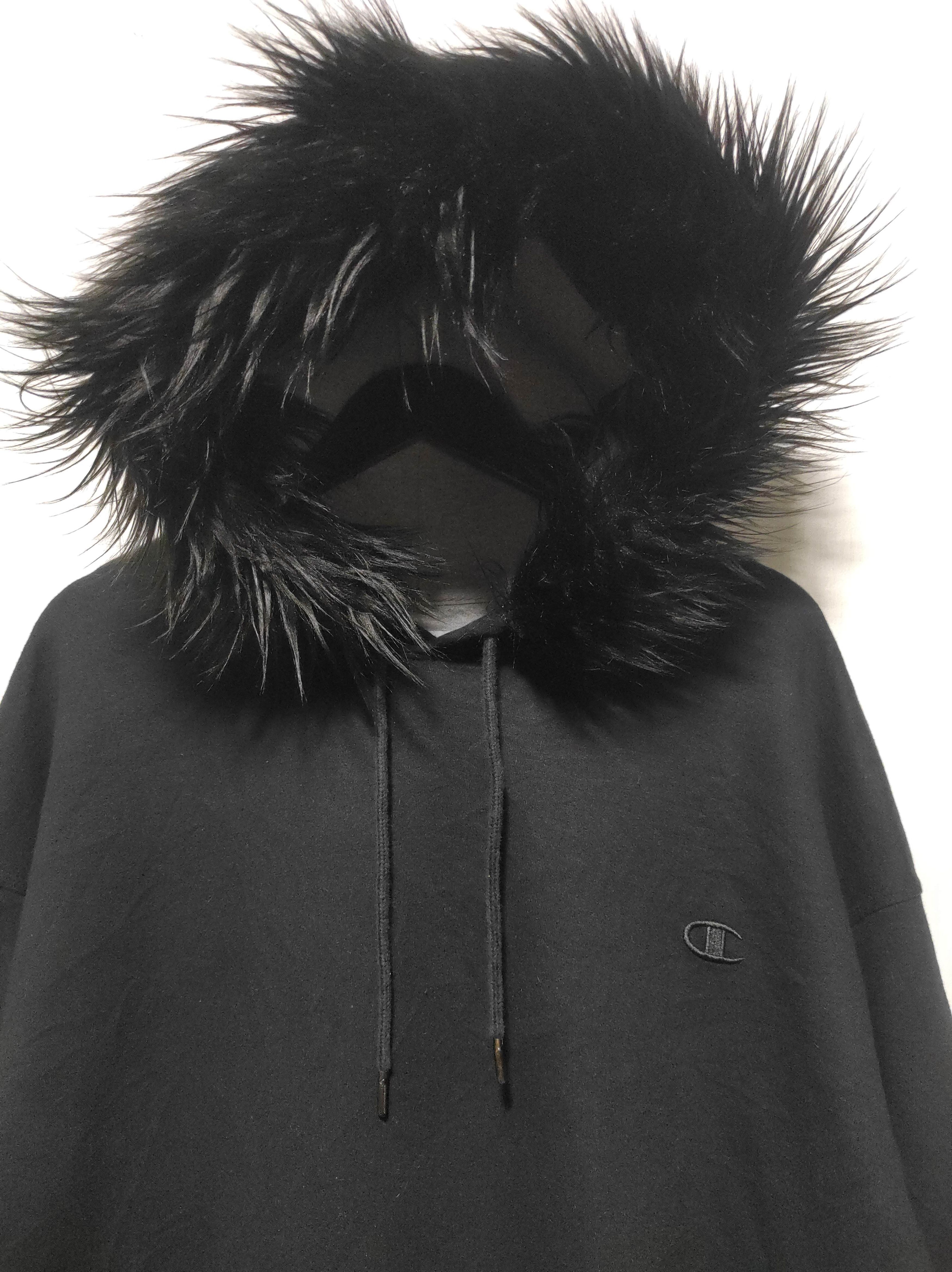 Hysteric Glamour Black Fur Hoodie IfSixWasNine LGB style Size US XXL / EU 58 / 5 - 3 Thumbnail