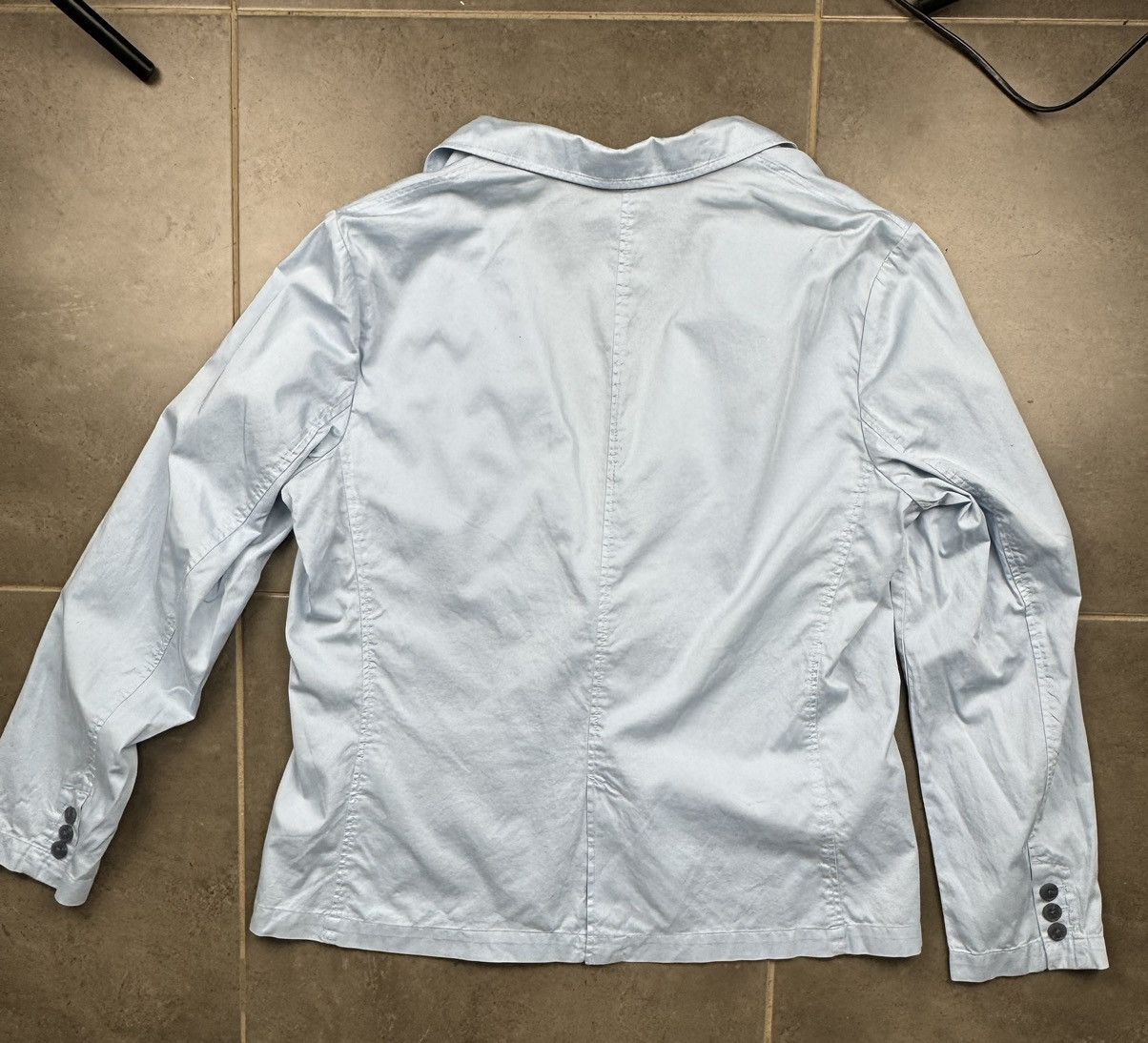 Uniqlo Uniqlo blue cotton women XL blazer Size XL / US 12-14 / IT 48-50 - 8 Thumbnail