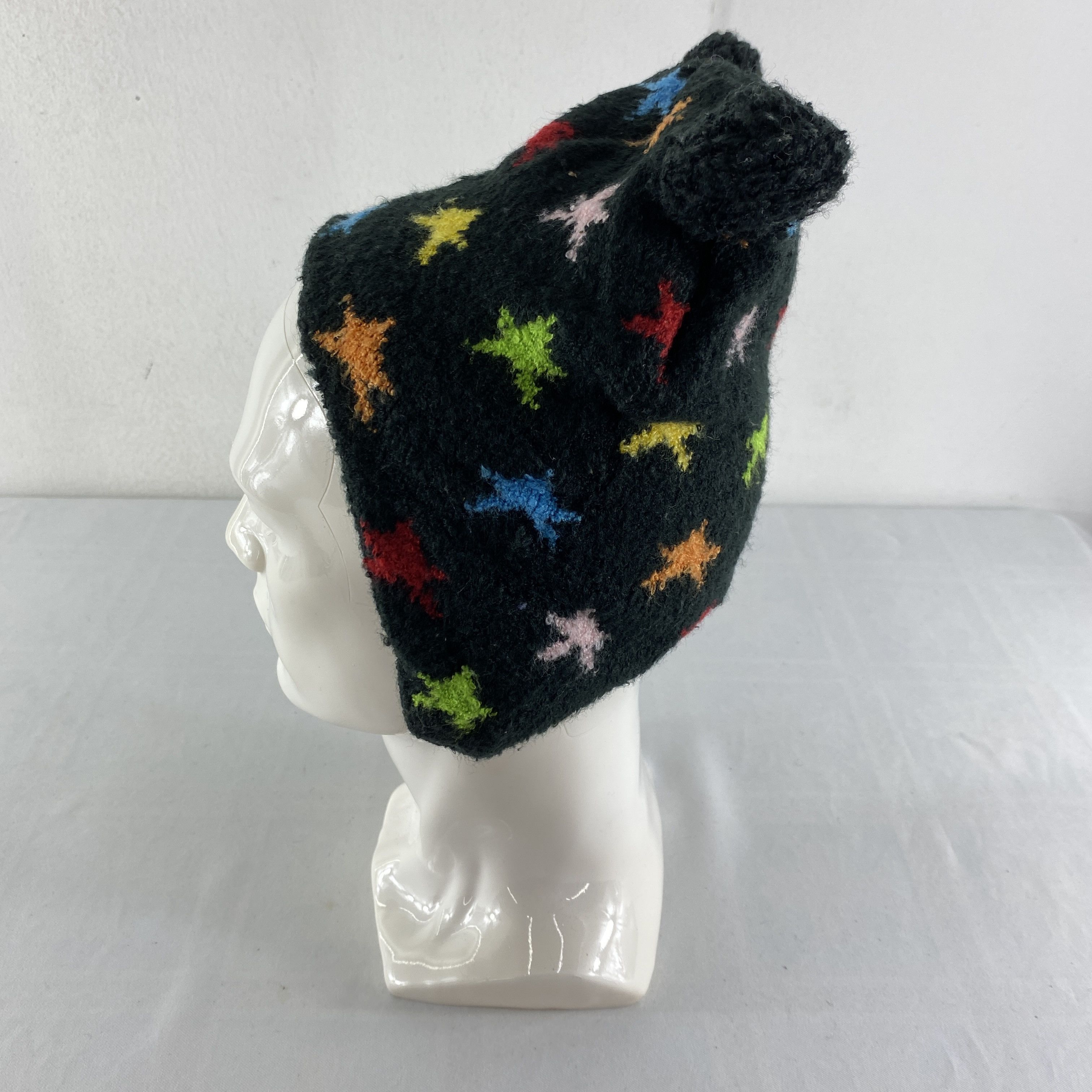 Japanese Brand Colorful Stars Snow Cap Hat Beanie -BN637 Size ONE SIZE - 2 Thumbnail