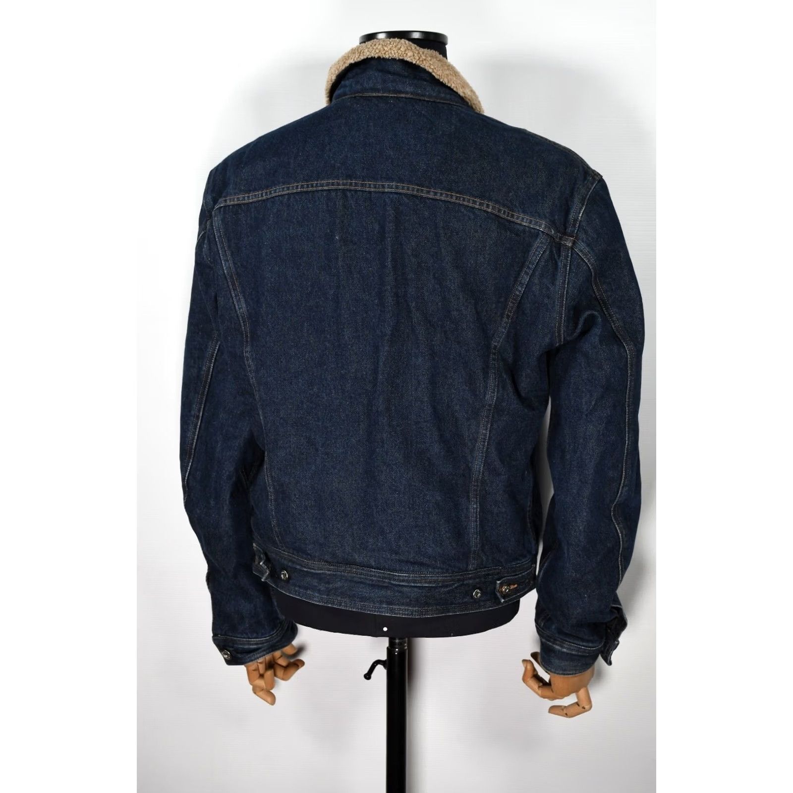 Dolce & Gabbana DOLCE&GABBANA Blue Denim Sherpa Cropped Jacket XL Men Denim Jacket Blues 90s Jeans style, Casual, Button 100% Cotton Blue Mens XL - Vintage? Size US XL / EU 56 / 4 - 3 Thumbnail