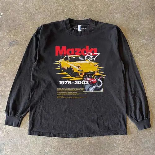 Japanese Brand × Vintage Black washed retro car print long sleeve t-shirt Size US M / EU 48-50 / 2 - 1 Thumbnail