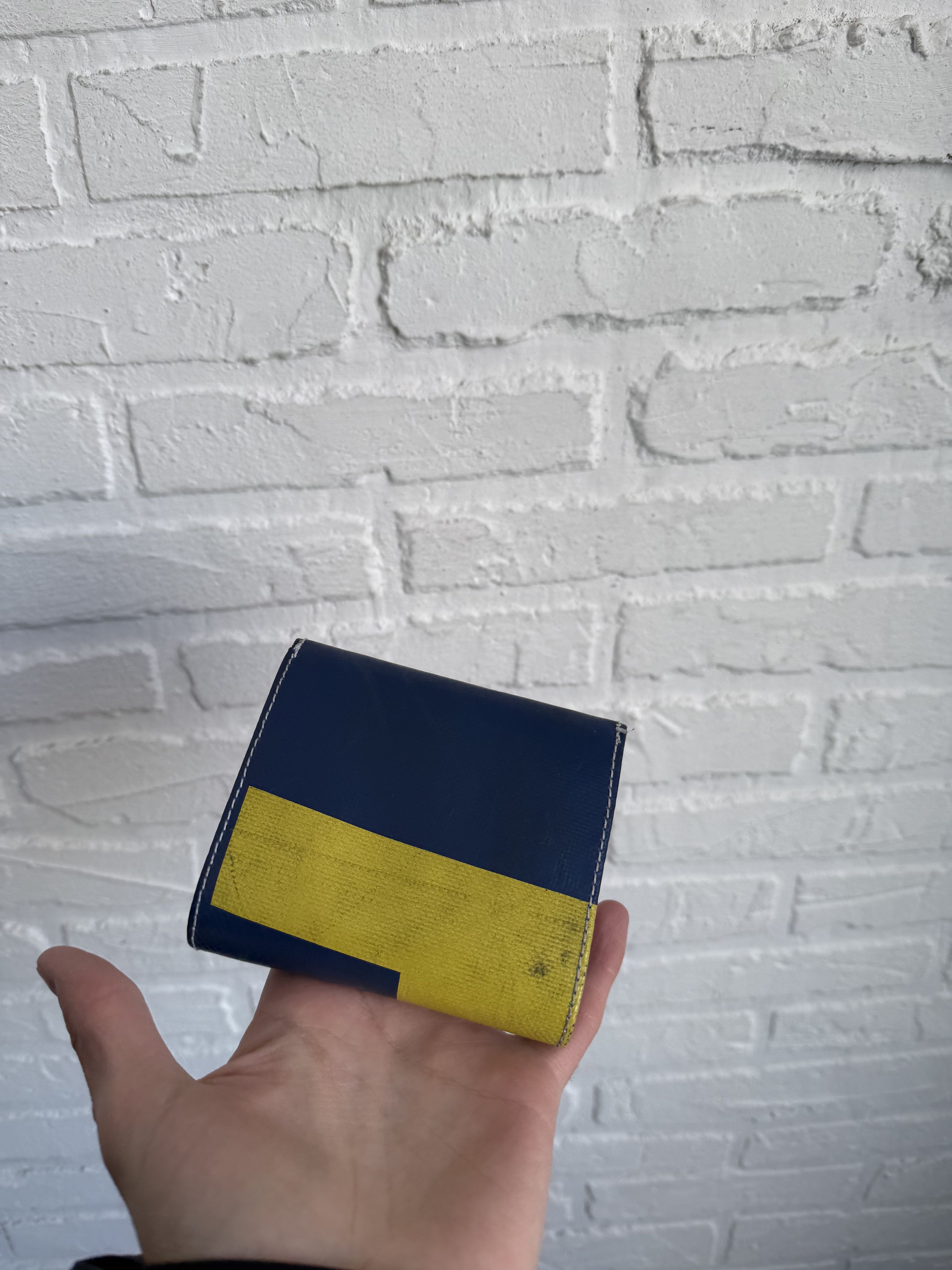 Freitag FREITAG Dallas wallet blue yellow Size ONE SIZE - 3 Thumbnail
