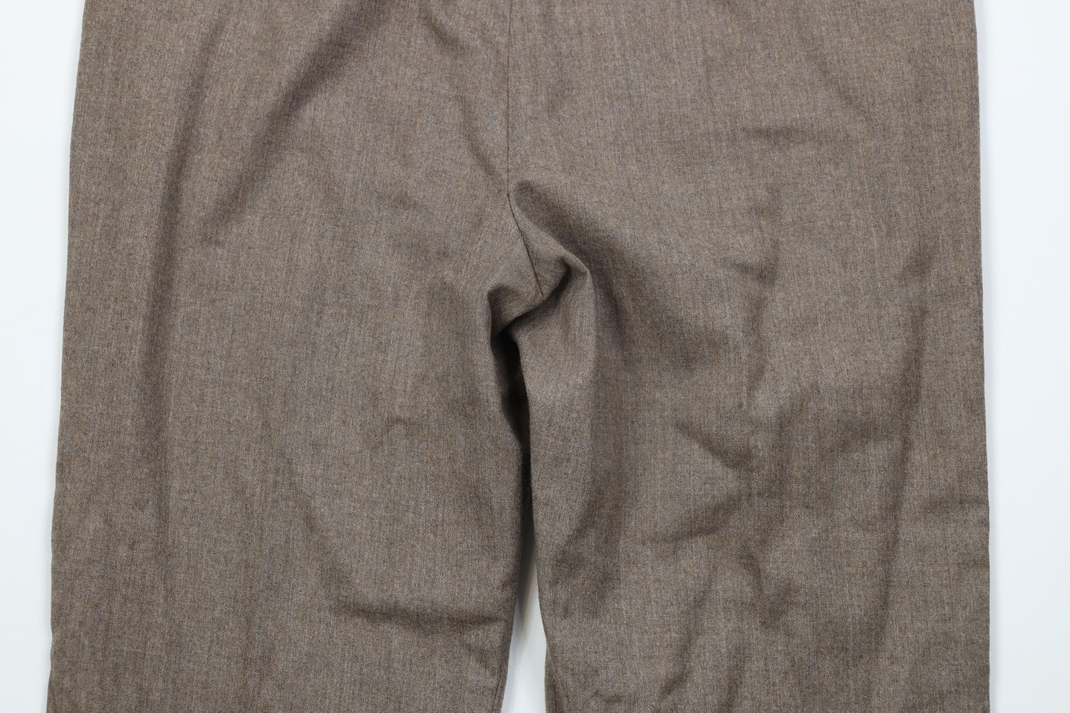 Vintage Vintage 70s Streetwear Knit Flared Wide Leg Chino Pants USA Size US 36 / EU 52 - 11 Thumbnail