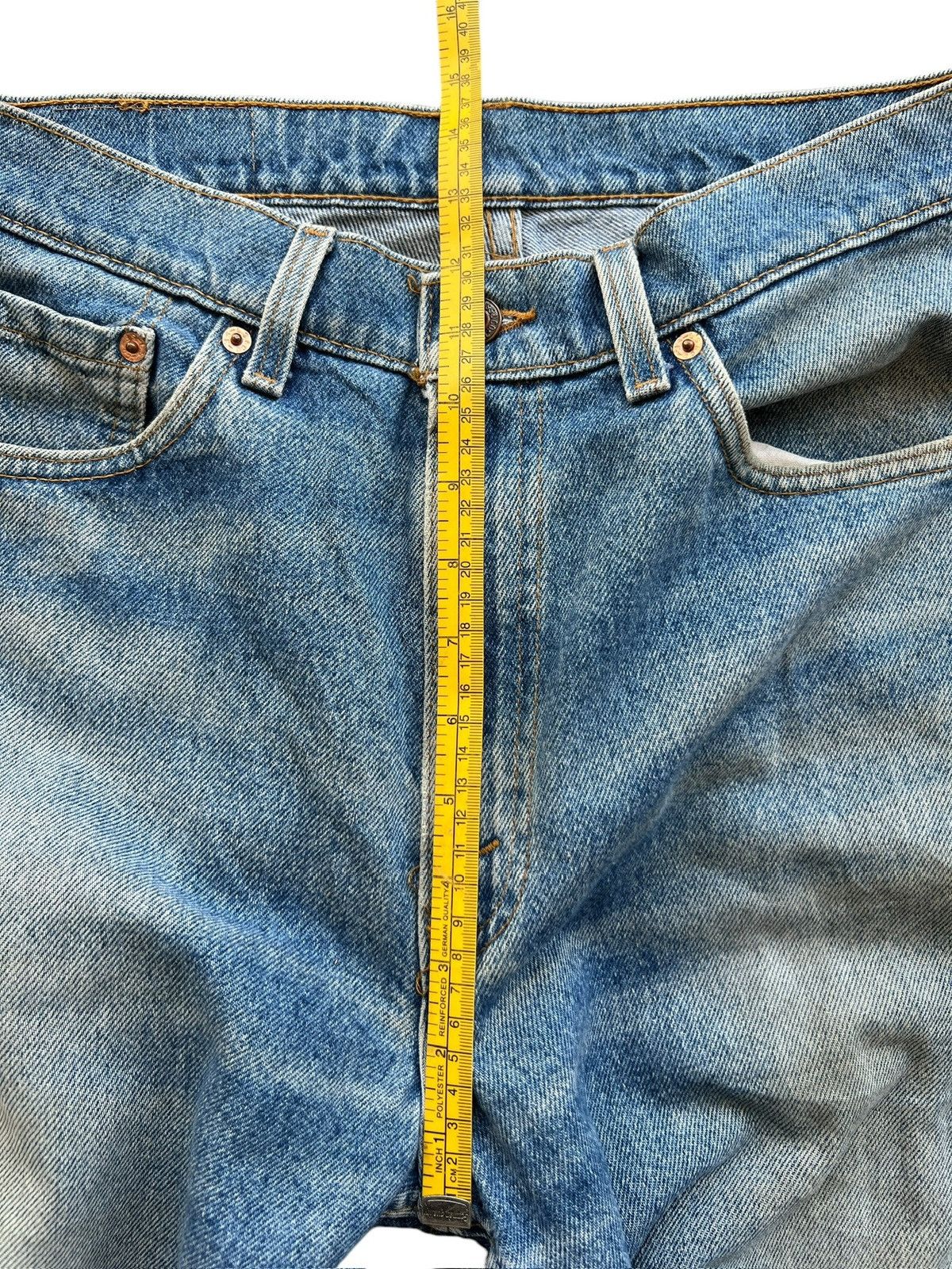Levi's Vintage 90s Levi’s 525 Distressed Denim Jeans 33x31.5 Size US 33 - 13 Thumbnail