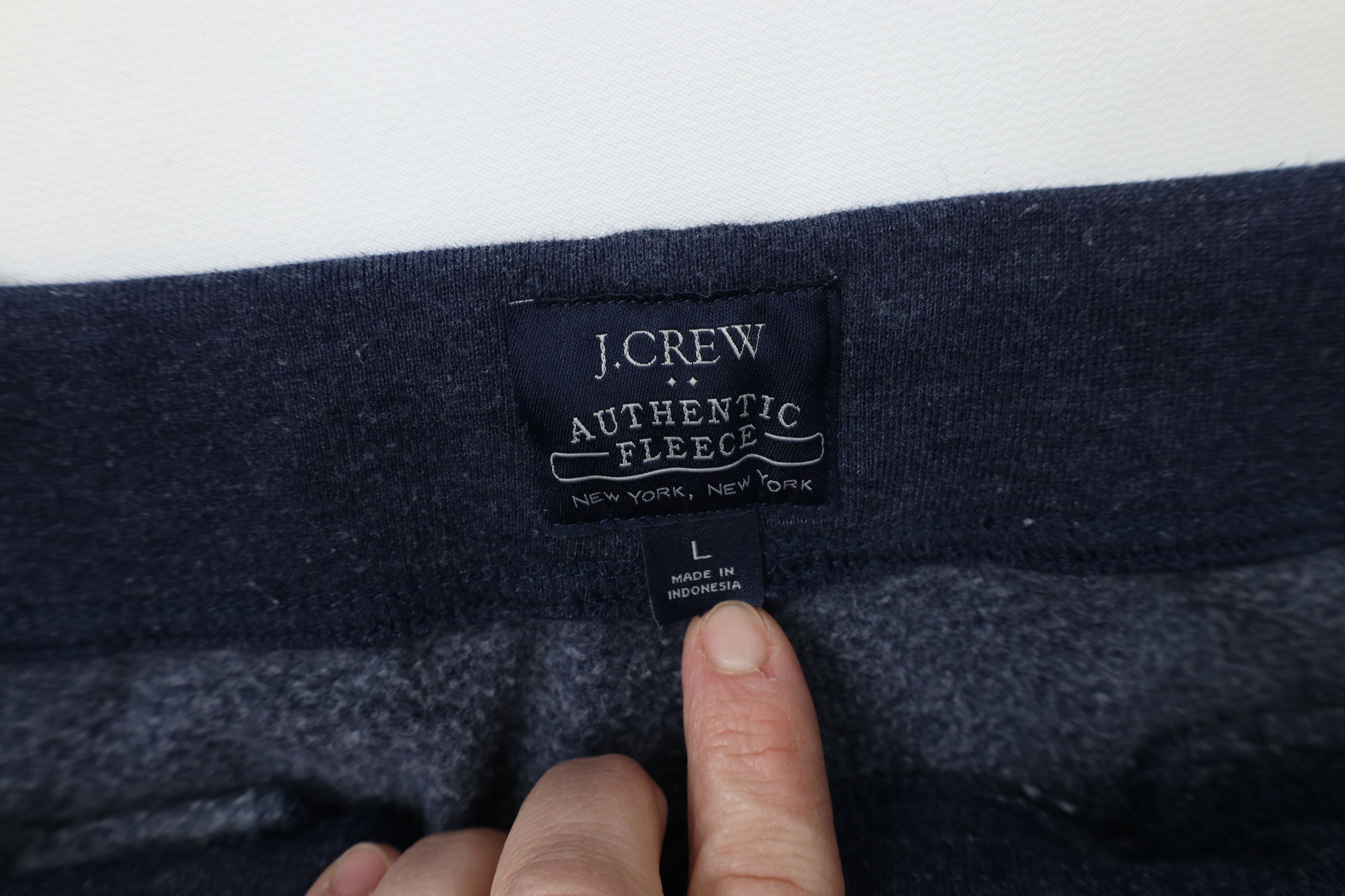 J.Crew × Vintage J Crew Authentic Fleece Cuffed Sweatpants Joggers Pants Size US 36 / EU 52 - 5 Thumbnail