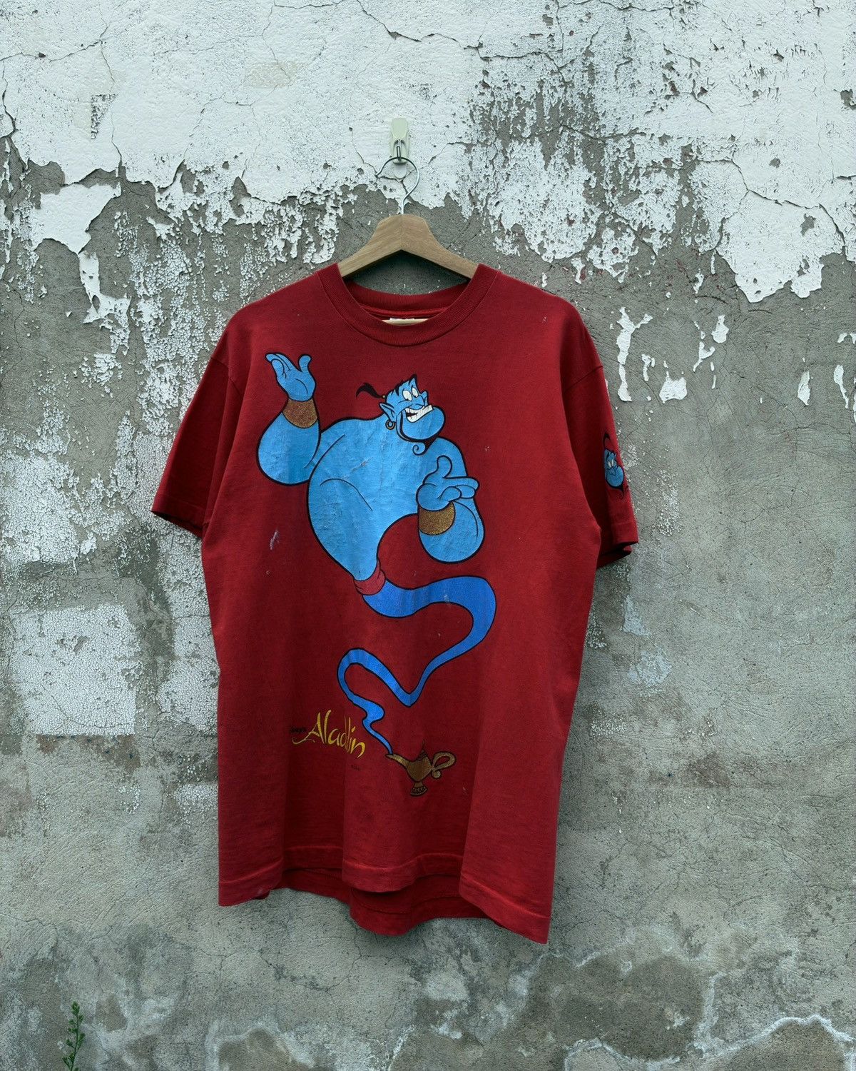 Disney Vintage 90’s Disney Aladdin Movie Promo Tee Size US L / EU 52-54 / 3 - 2 Thumbnail