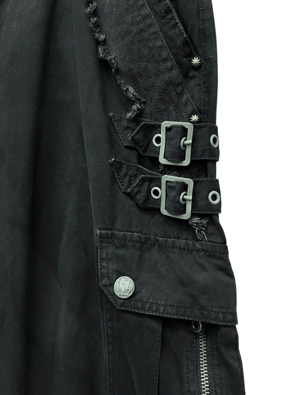 In The Attic × Seditionaries 🔥NEO-PUNK💥IN THE ATTIC Seditionaries Zipper Buckles Cargo Size US 38 / EU 54 - 3 Thumbnail