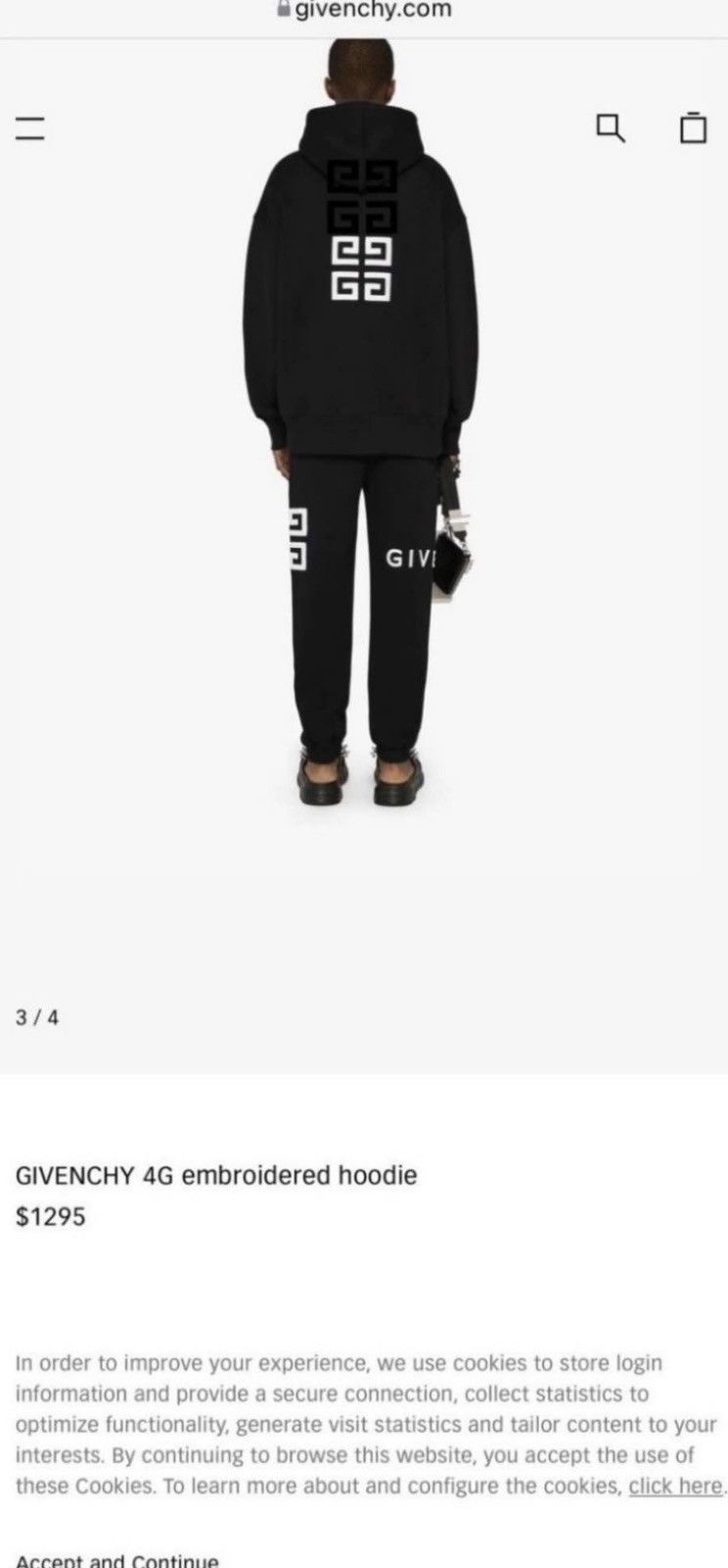 Givenchy (Limited Edition) Authentic Givenchy Hoodie Size US M / EU 48-50 / 2 - 5 Thumbnail