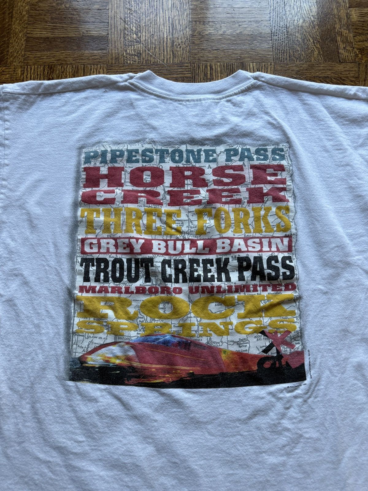 Marlboro Vintage 90s Marlboro Unlimited Graphic Tee Size US XL / EU 56 / 4 - 4 Thumbnail