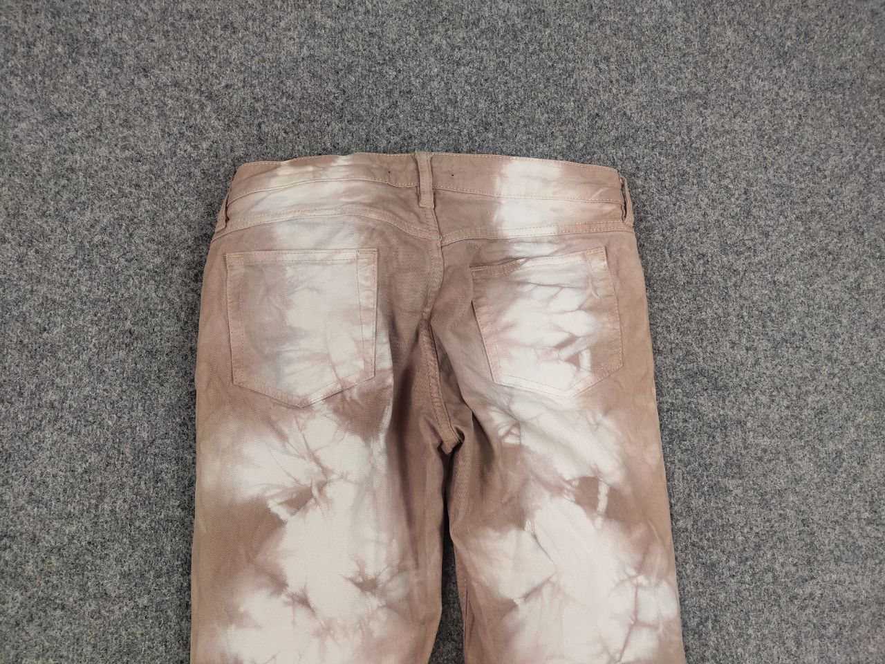 Isabel Marant Isabel Marant Stretch Jeans Pale Pink Cotton Denim Tie Dye Size 42" / US 20 - 8 Thumbnail