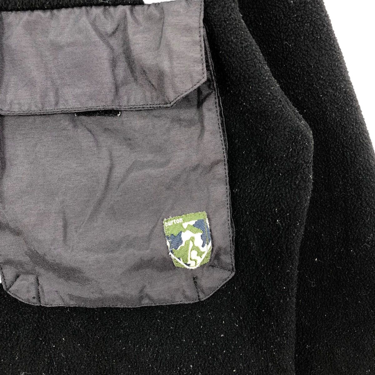 Burton Vintage BURTON SNOWBOARDS Outdoor 3D Pocket Fleece Jacket Size US L / EU 52-54 / 3 - 3 Thumbnail