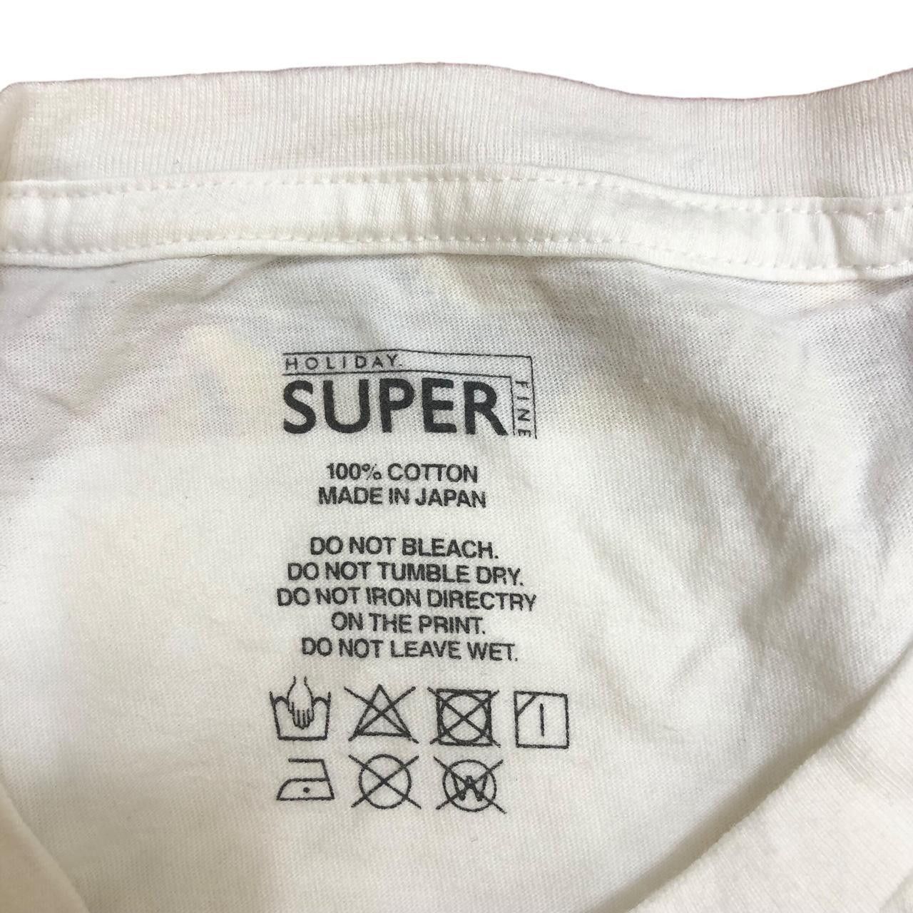 Japanese Brand HOLIDAY SUPER FINE Drink Live For Living Japan Tee Shirt Size M / US 6-8 / IT 42-44 - 5 Thumbnail