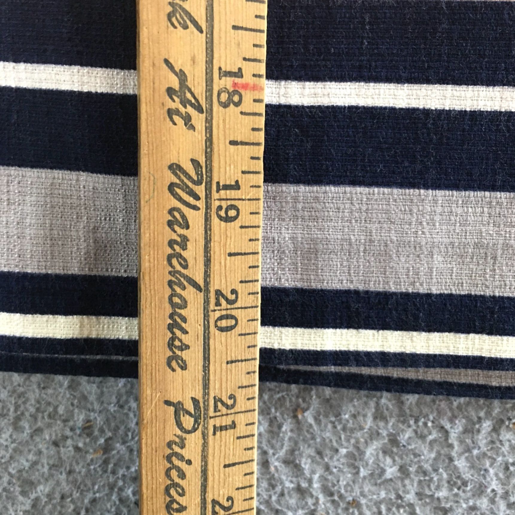 Ann Taylor Ann Taylor Skirt Womens 2 Straight 7 Pencil Cotton Blend Multicolor Striped Knee Length Zipper Lined Casual Business Size 26" / US 2 / IT 38 - 6 Thumbnail