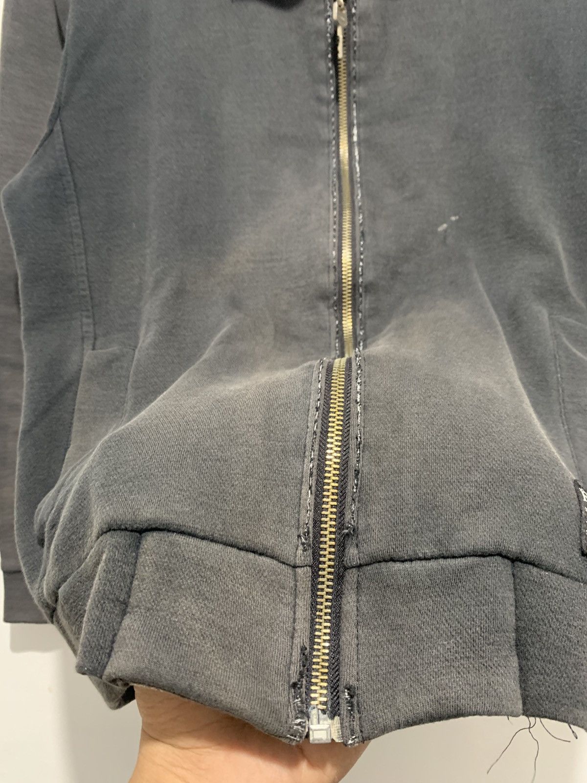 Japanese Brand Rare FRJ Japanese Double Layer Sunfaded Distressed Jacket Size US M / EU 48-50 / 2 - 15 Thumbnail