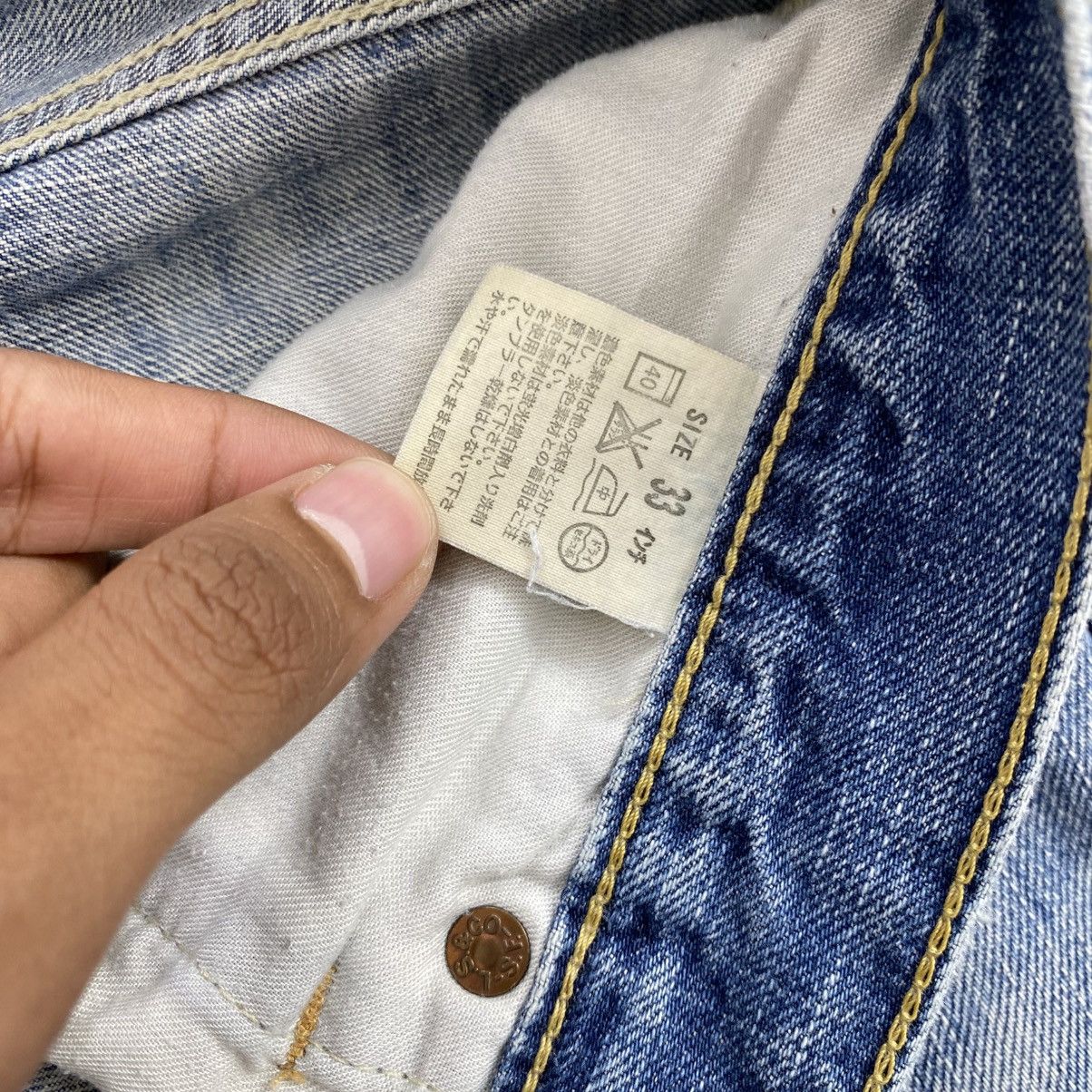 Levi's Vintage Clothing 🇯🇵 1990s Vintage Levis 503 Japan 33x33 Distressed Faded Jeans Size US 33 - 8 Thumbnail