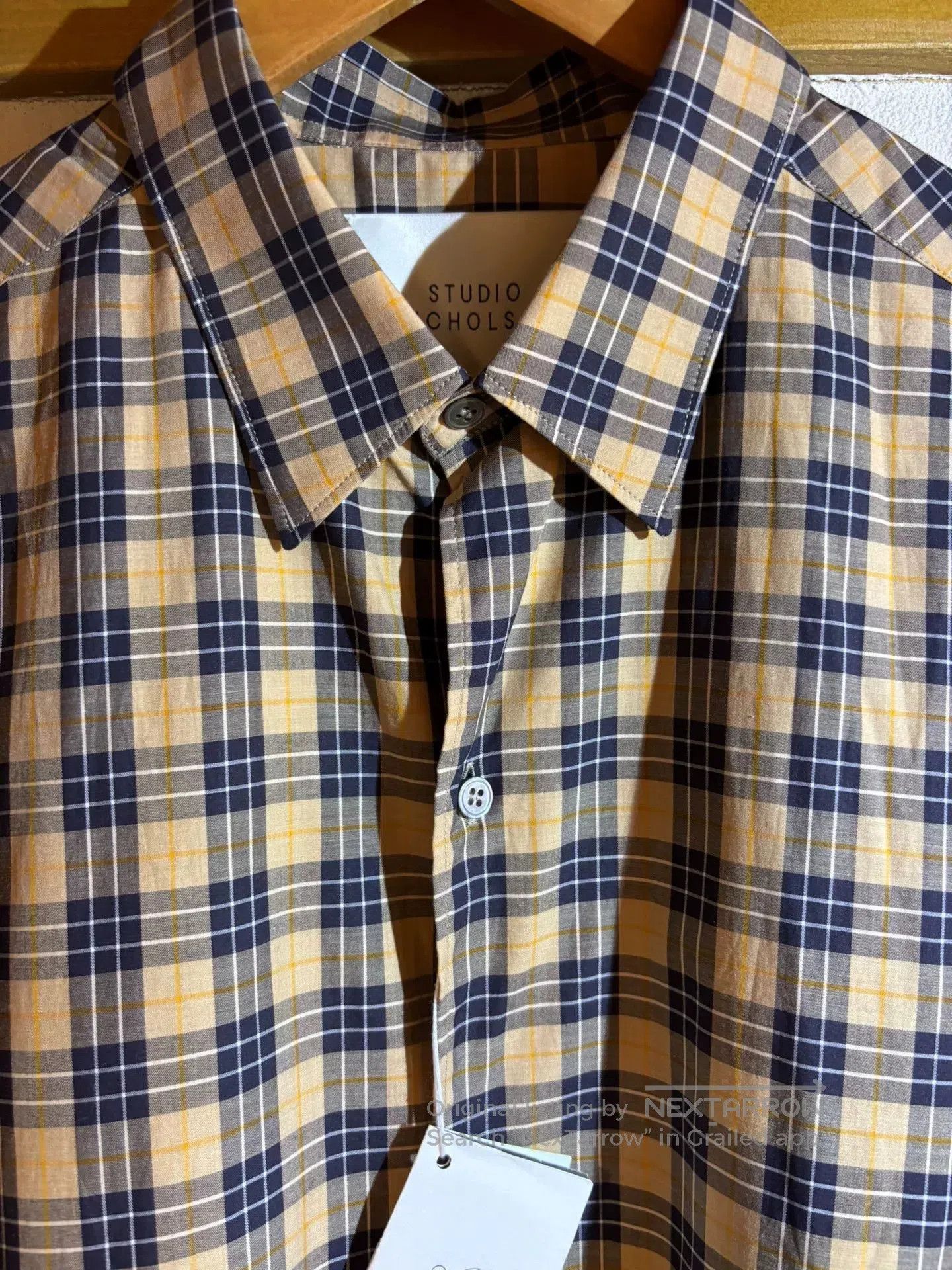 Studio Nicholson Studio Nicholson Oversized Check Shirt. Size US S / EU 44-46 / 1 - 2 Thumbnail