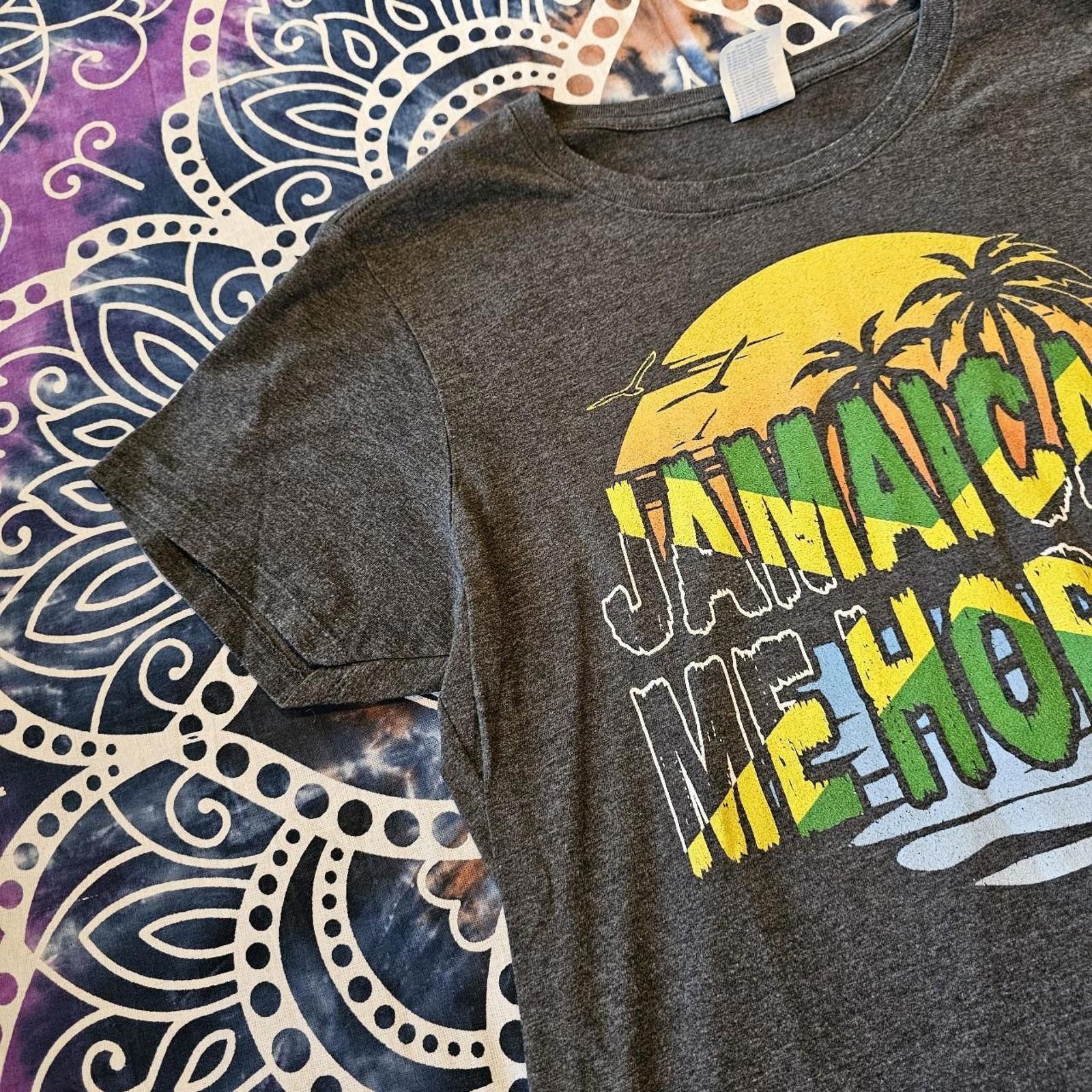 Designer Women's Jamaican Me Horny T-shirt Size L / US 10 / IT 46 - 3 Thumbnail