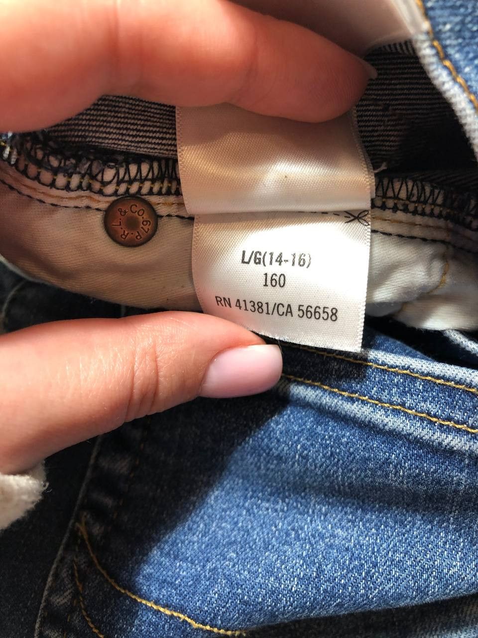 Japanese Brand × Polo Ralph Lauren Crazy Crash Dirty Baggy Faded Jean Japan Avant Garde Style Size US 28 / EU 44 - 18 Thumbnail