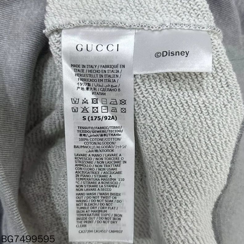 Solano Mickey Mouse Print Gray Hoody