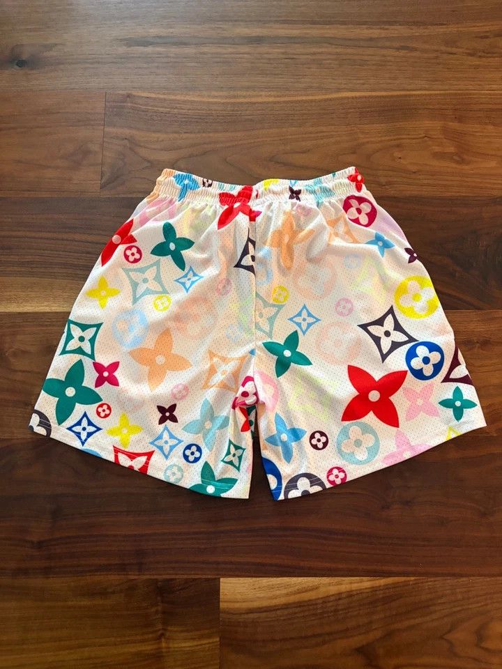 Other Mr Remade "LV Multi" Logo Print Shorts - Multicolor Size US 29 - 4 Thumbnail