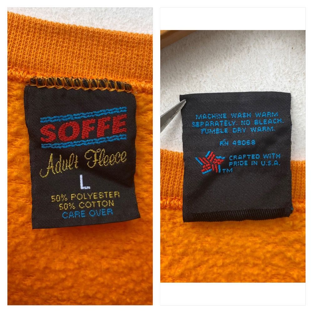 Vintage VTG TENNESSE VOLUNTEERS UNIVERSITY SWEATSHIRT LARGE PULLOVER Size US L / EU 52-54 / 3 - 4 Thumbnail