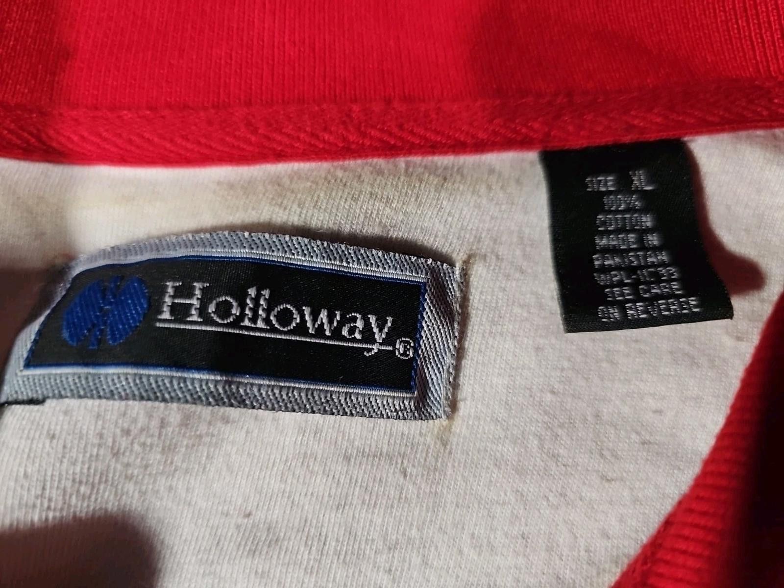 Holloway Holloway XL Wisconsin Badgers Red Polo Size ONE SIZE - 4 Thumbnail