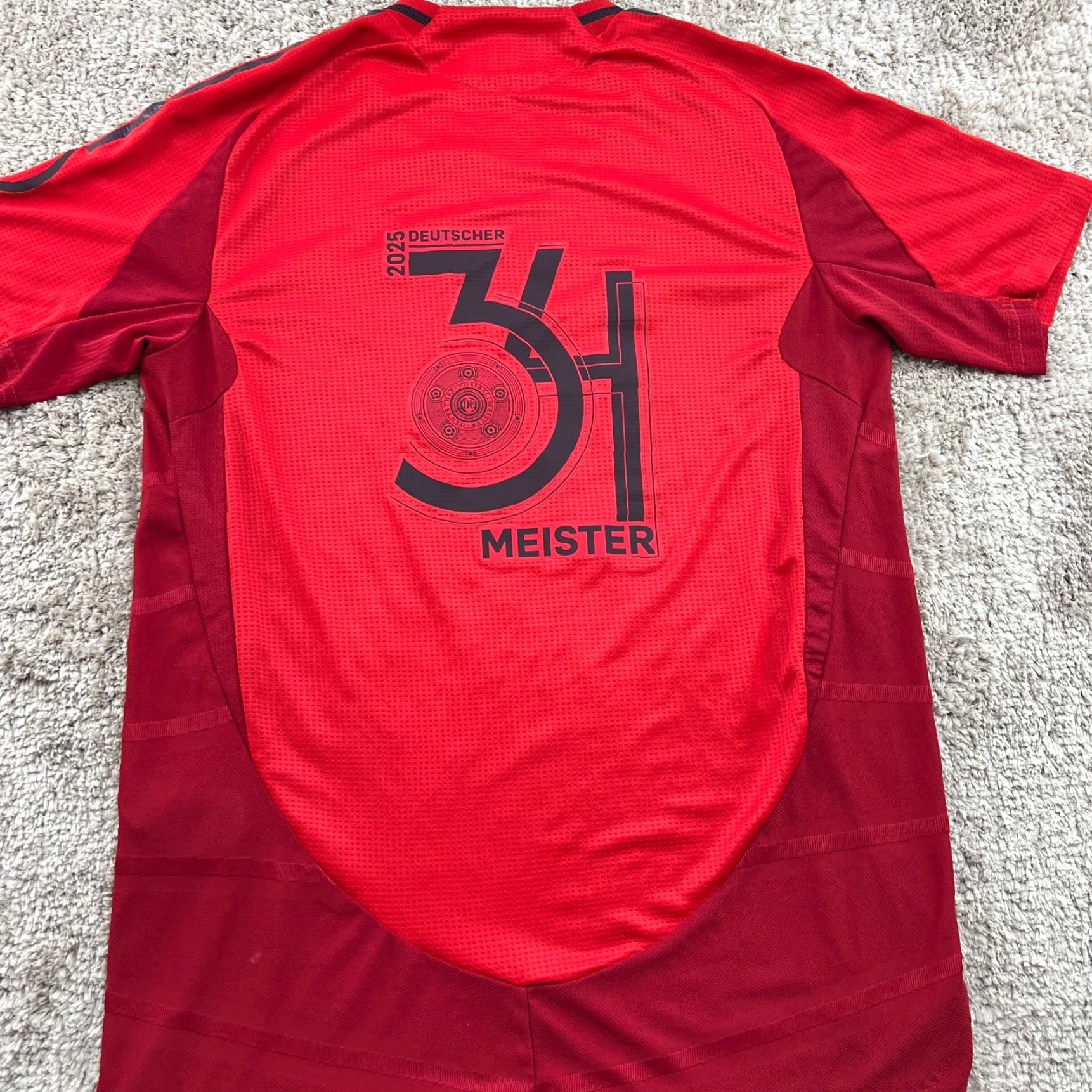 Adidas adidas Bayern Munich 2024 2005 Away Player Issue Football Jersey Shirt Men Size 5 Red Quick Dry Moisture Wicking Soccer Size US S / EU 44-46 / 1 - 4 Thumbnail