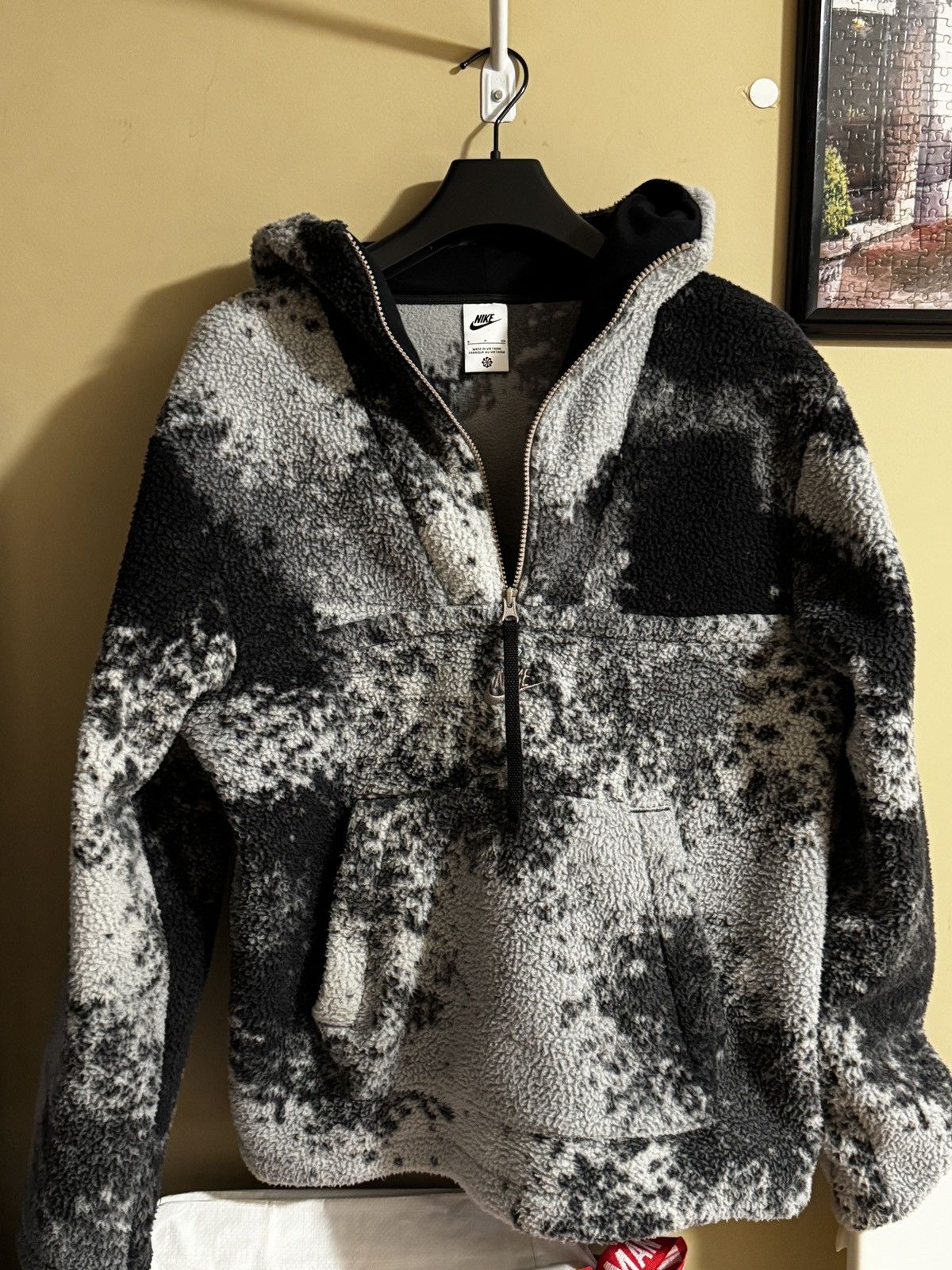 Nike Nike 1/2-Zip Sherpa Hoodie Size US S / EU 44-46 / 1 - 1 Thumbnail
