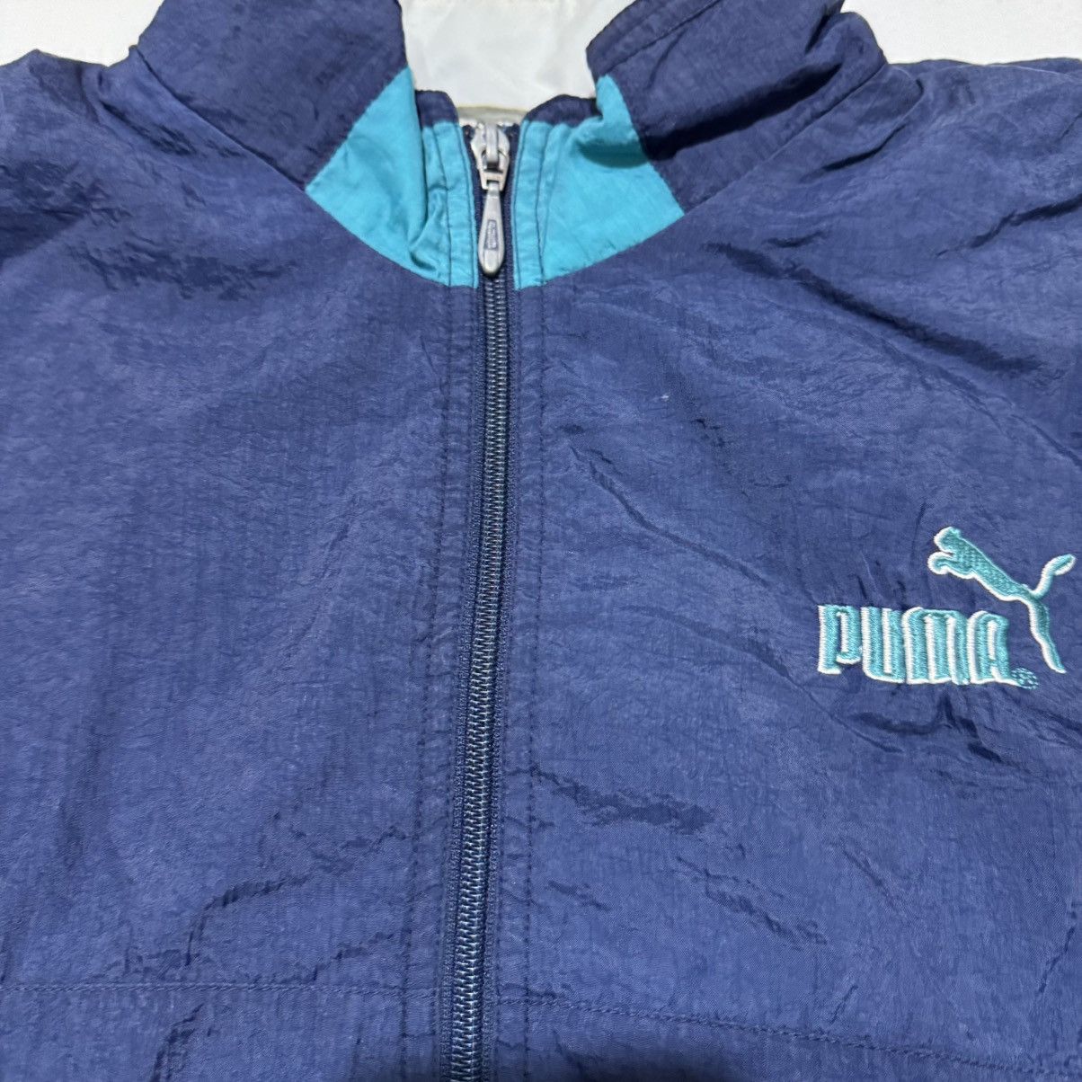 Puma × Vintage Puma Vintage Tracksuit Men’s 90’s Track Top Jacket Size L Size US L / EU 52-54 / 3 - 5 Thumbnail