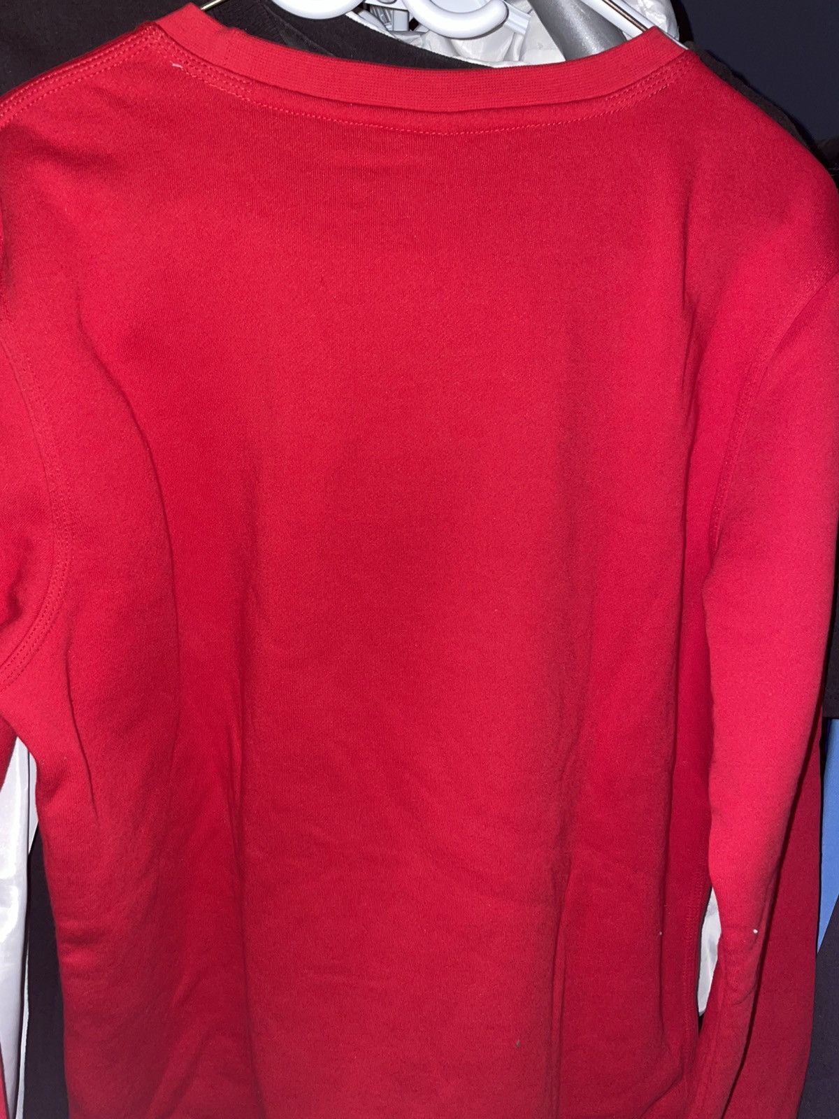 Nike × Vintage Nike logo long sleeve red Size US L / EU 52-54 / 3 - 2 Thumbnail