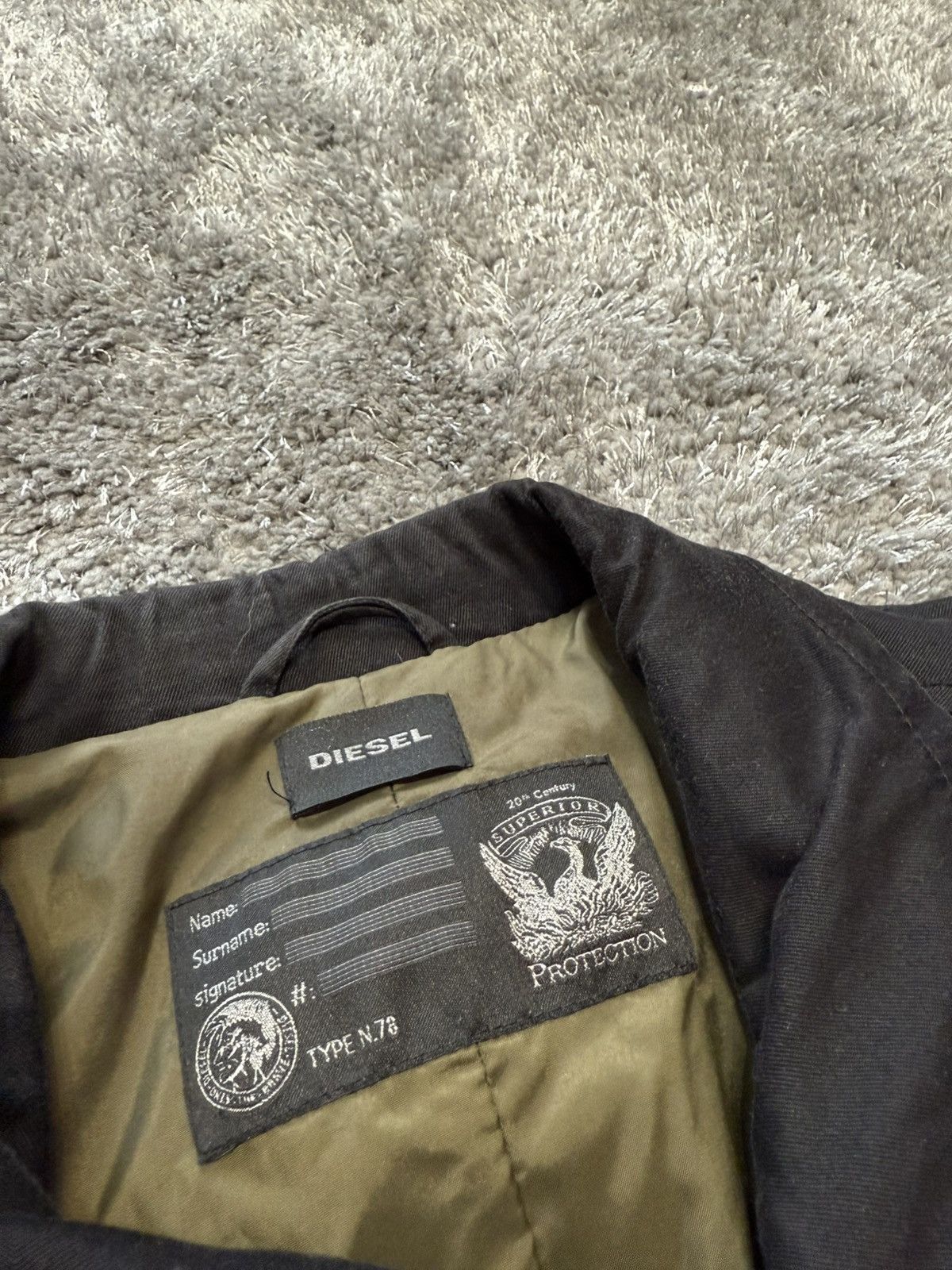 Diesel Y2K Diesel Jacket avantgarde y2k Size US L / EU 52-54 / 3 - 3 Thumbnail