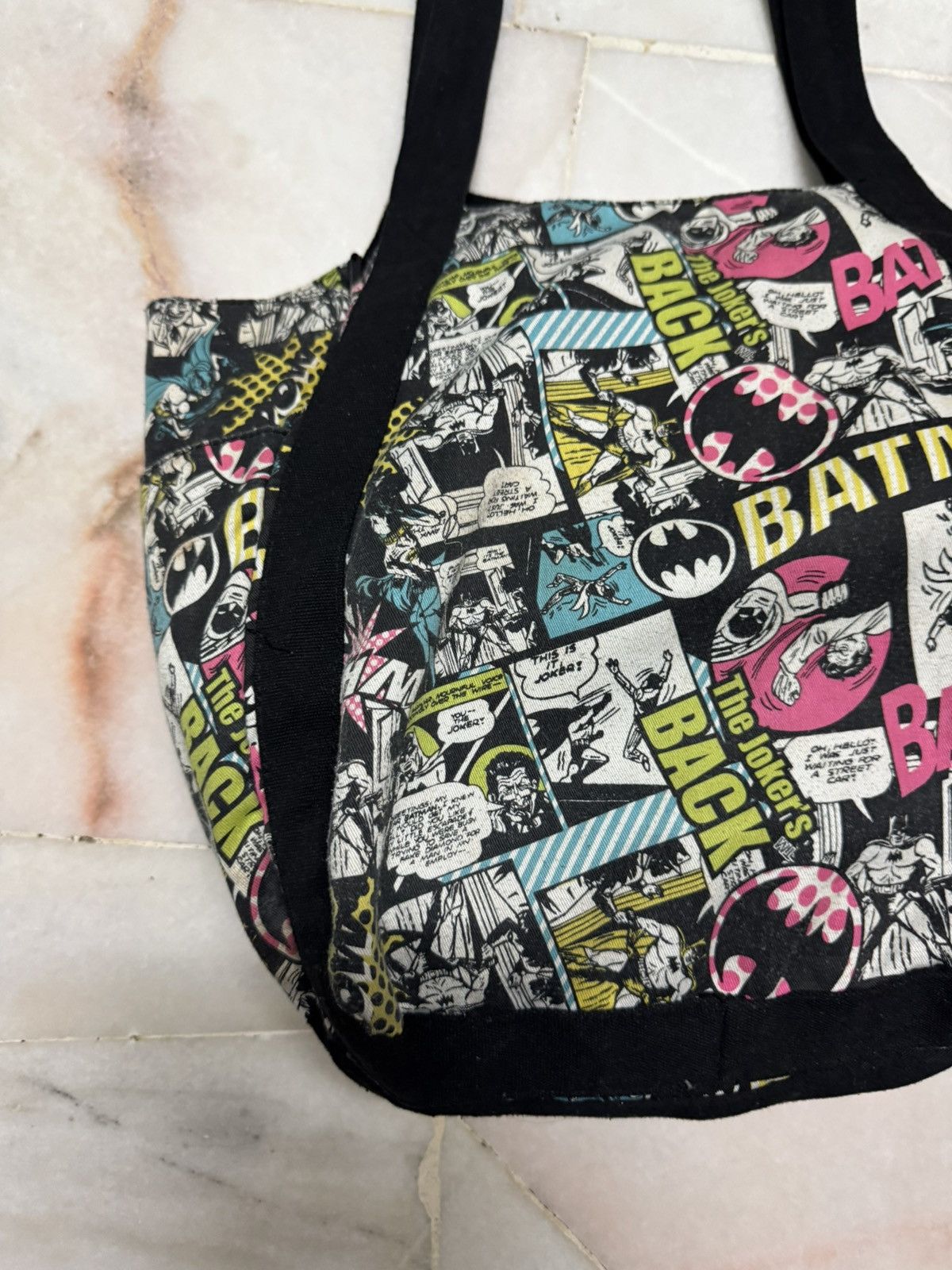 Marvel Comics MARVEL BATMAN Y2K ( S12 ) OVP NEWSPAPER RARE TOTE BAG Size ONE SIZE - 4 Thumbnail