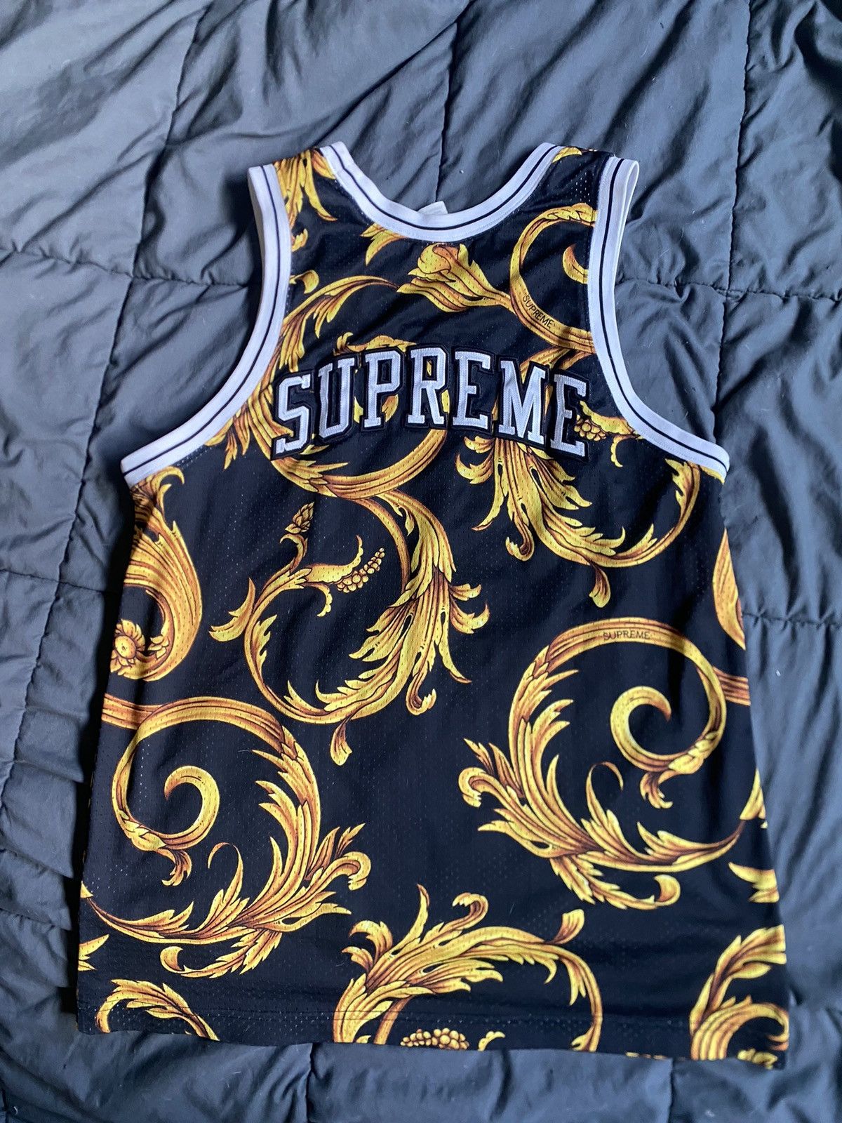 Nike Supreme Supreme x Nike Basket Ball Jersey ss14 Grailed