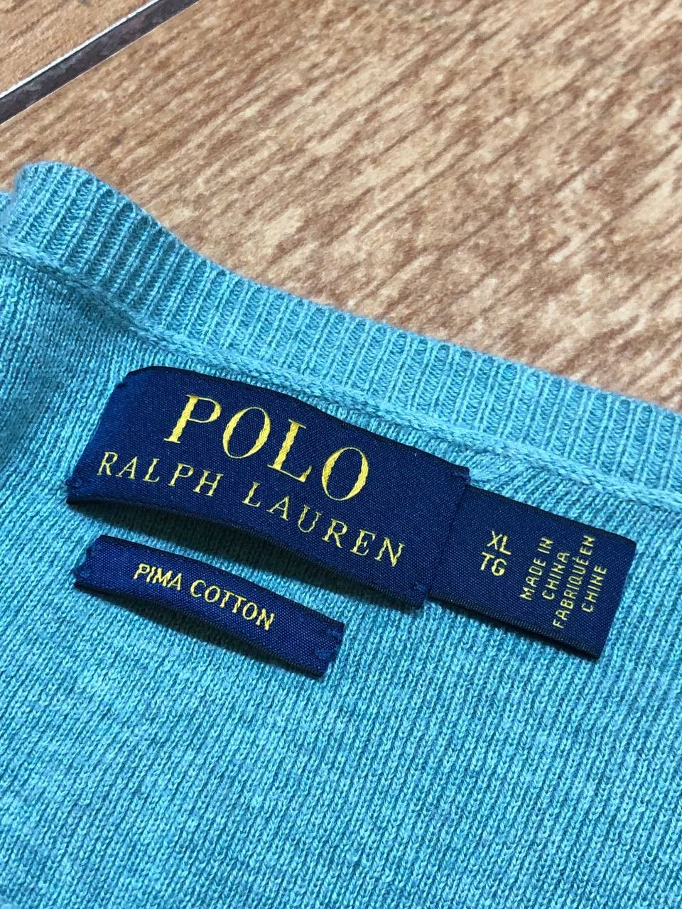 Polo Ralph Lauren Y2K Long Sleeve Polo Ralph Lauren Vintage Size US XL / EU 56 / 4 - 2 Thumbnail