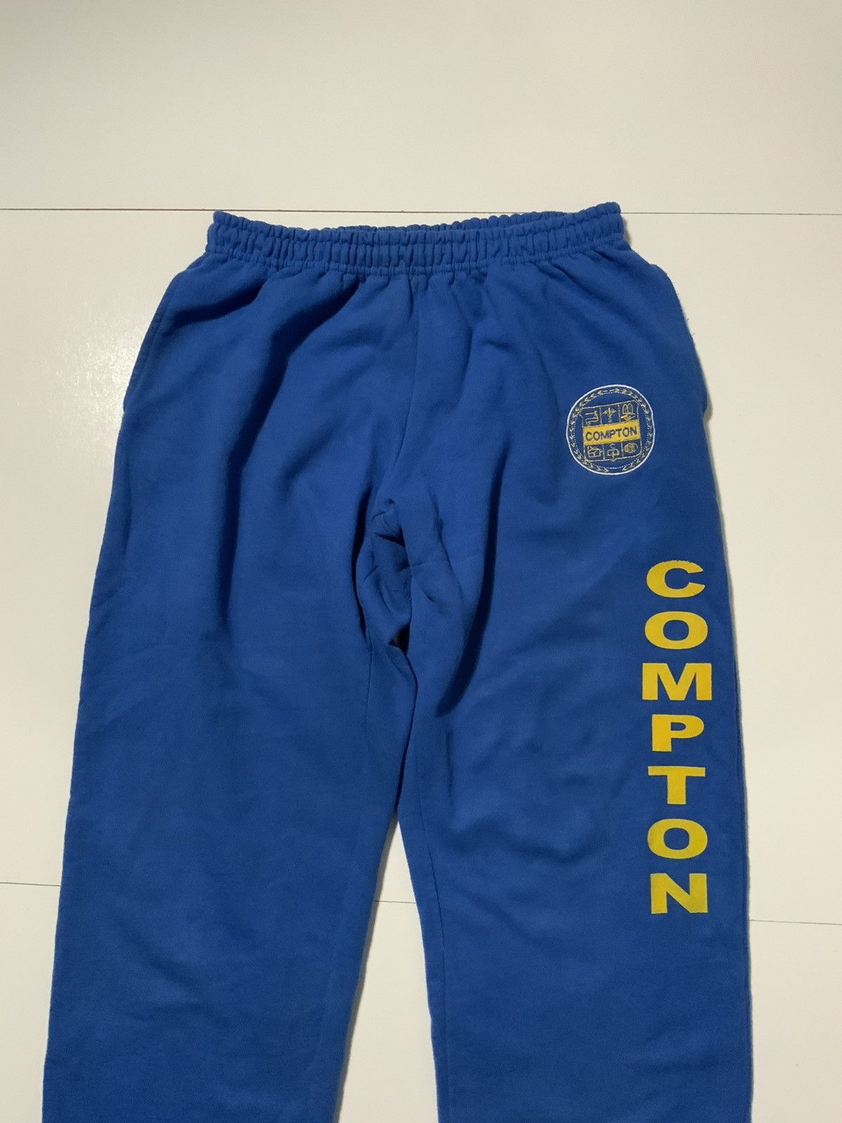Gildan City Of Compton California Wide Leg Loose Sweatpants Size US 32 / EU 48 - 4 Thumbnail