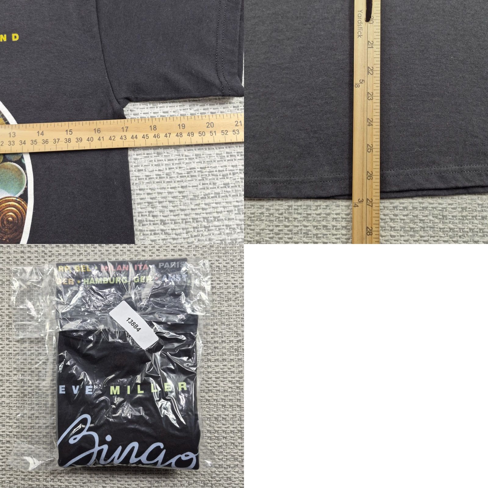 Hanes Steve Miller Band Shirt Mens Small Black Bingo Tour 2010 Graphic Tee Hanes Size US S / EU 44-46 / 1 - 8 Thumbnail