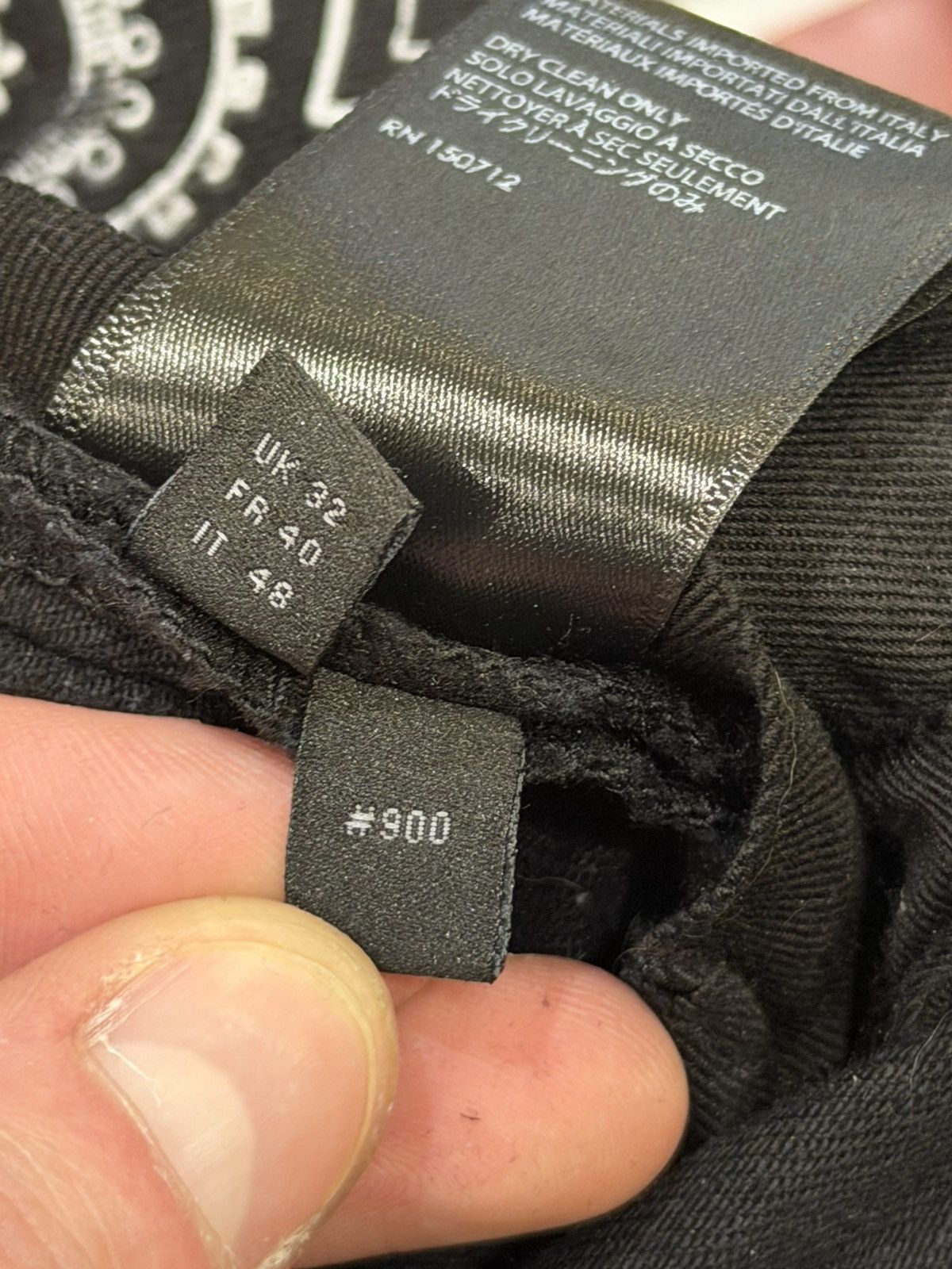 Amiri Amiri Paisley Black Denim Jeans Size US 32 / EU 48 - 7 Thumbnail