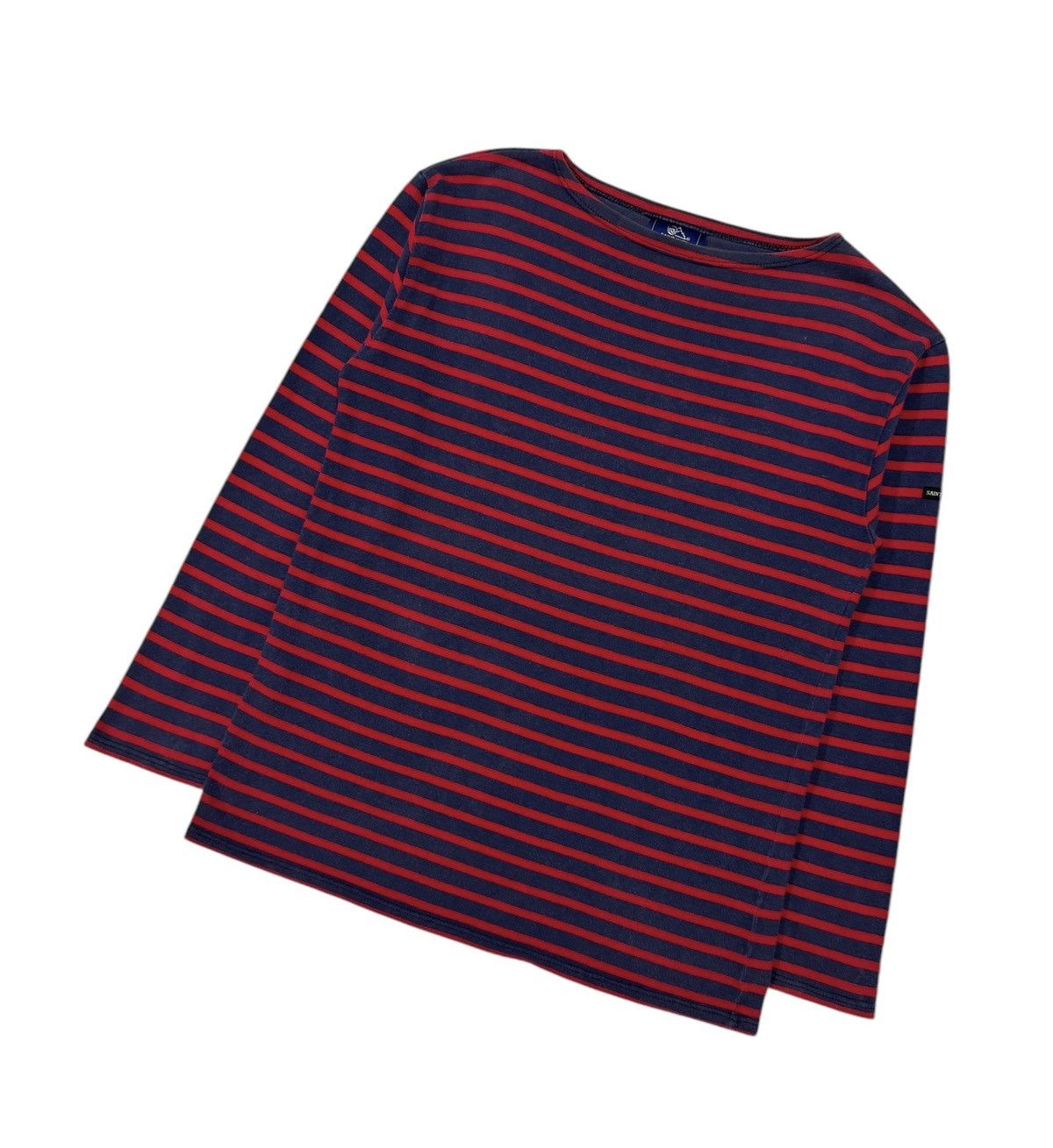 Saint James Vtg🔥Saint James Boatneck Striped Longsleeve Shirt Size US M / EU 48-50 / 2 - 6 Thumbnail